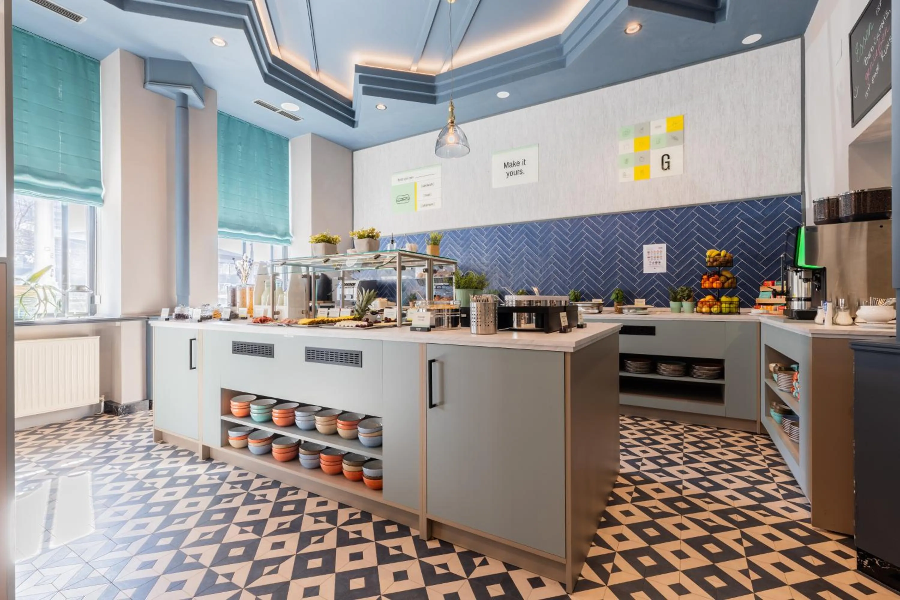 Buffet breakfast in Garner Hotel Vienna by IHG