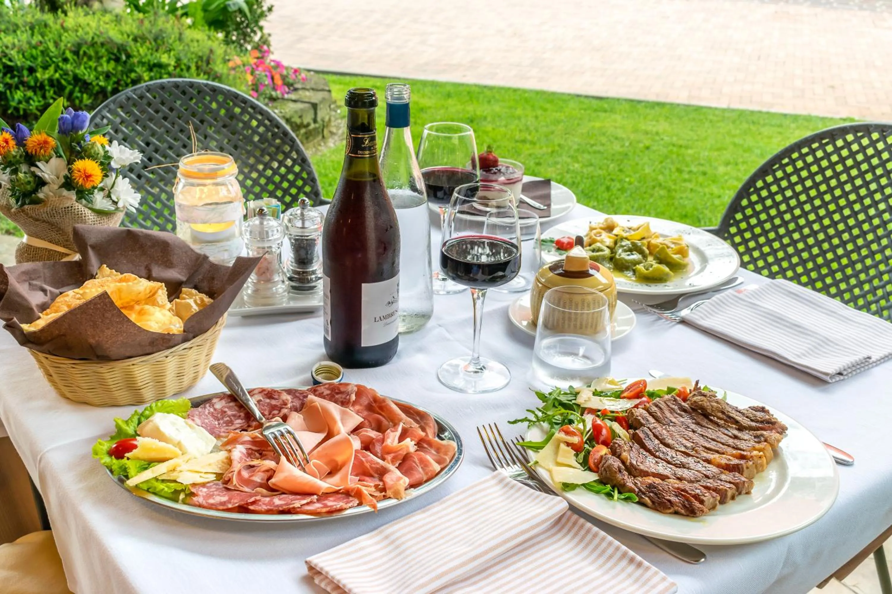 Food close-up in Hotel Tre Torri