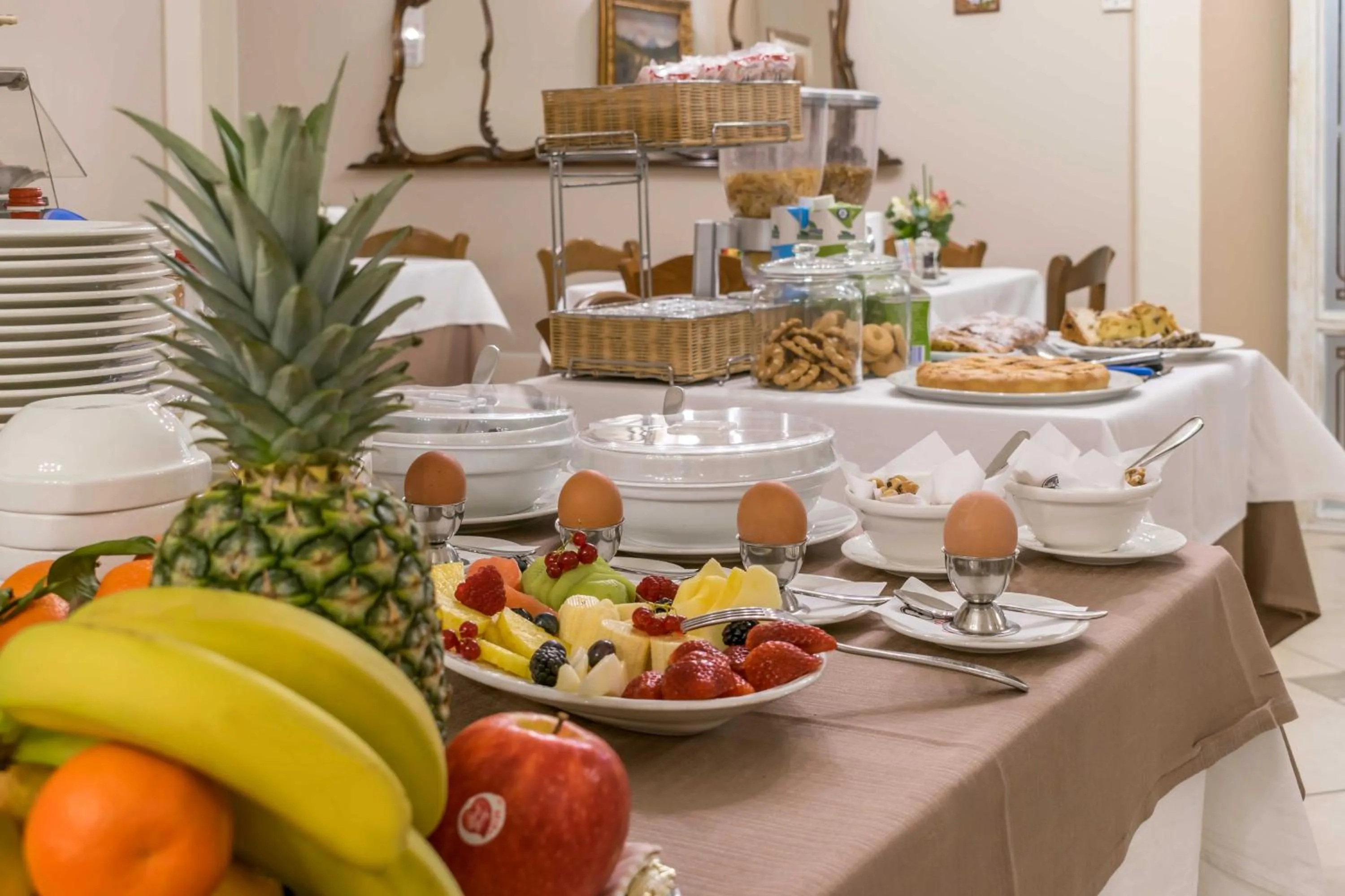 Food close-up in Hotel Tre Torri