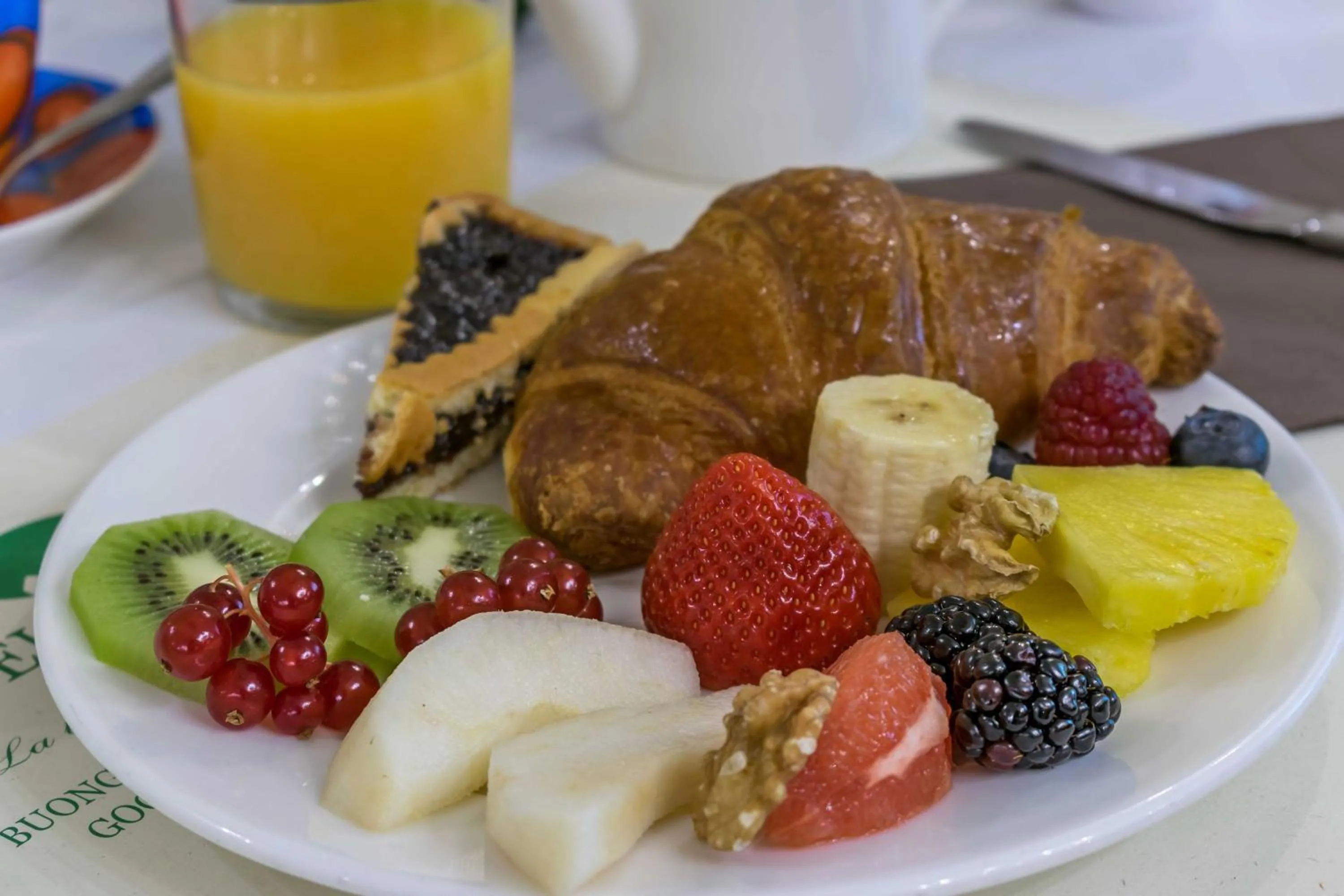 Breakfast in Hotel Tre Torri