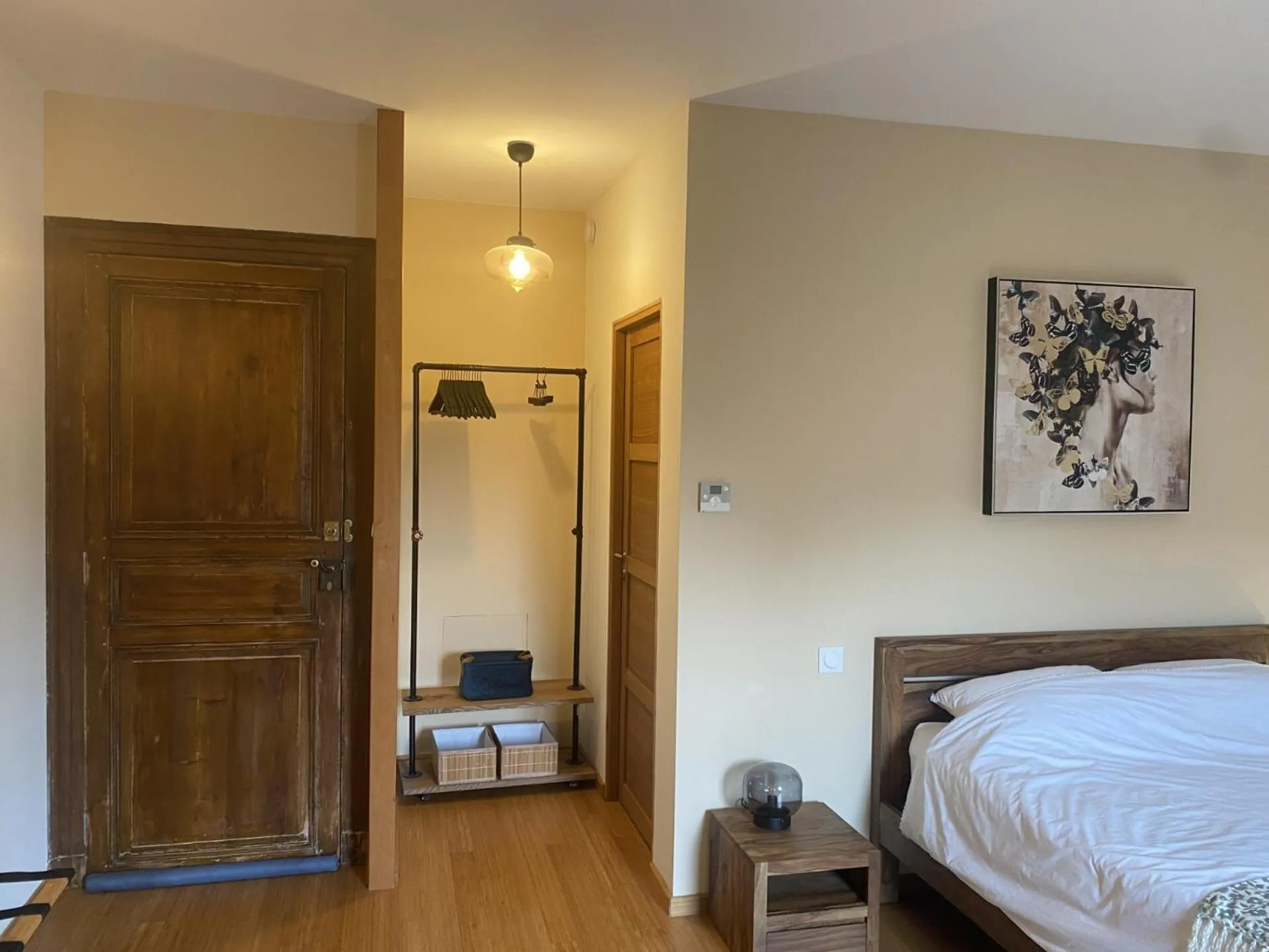 Bedroom, Bed in Aux Coteaux d'Aussac