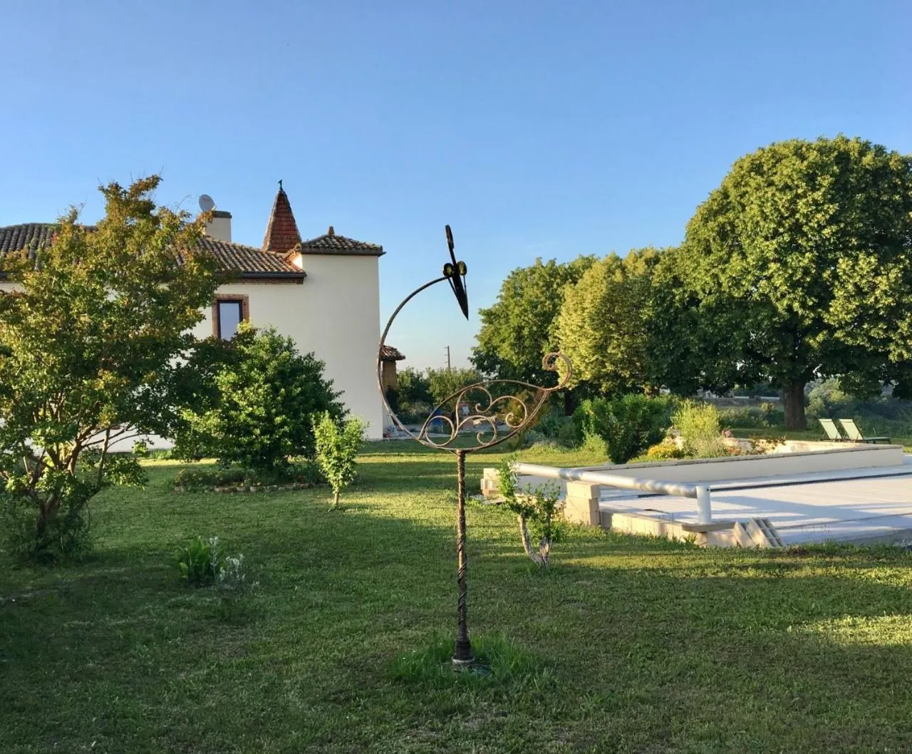 Garden in Aux Coteaux d'Aussac