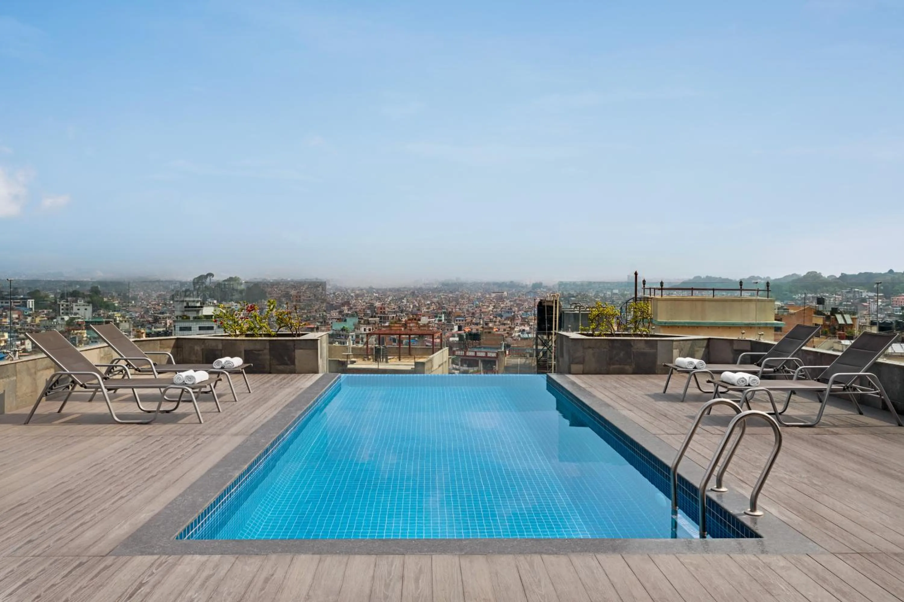 Swimming pool in Ramada Encore by Wyndham Kathmandu Thamel