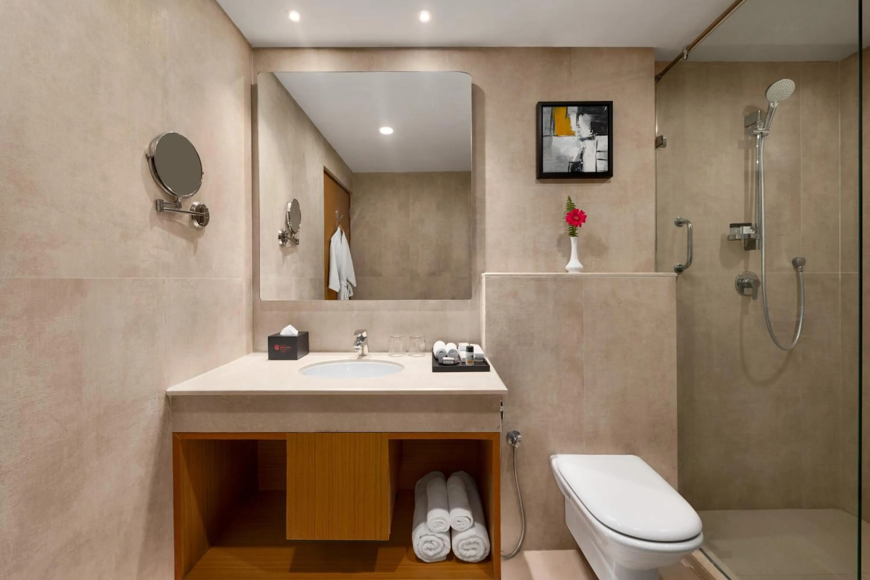 Bathroom in Ramada Encore by Wyndham Kathmandu Thamel