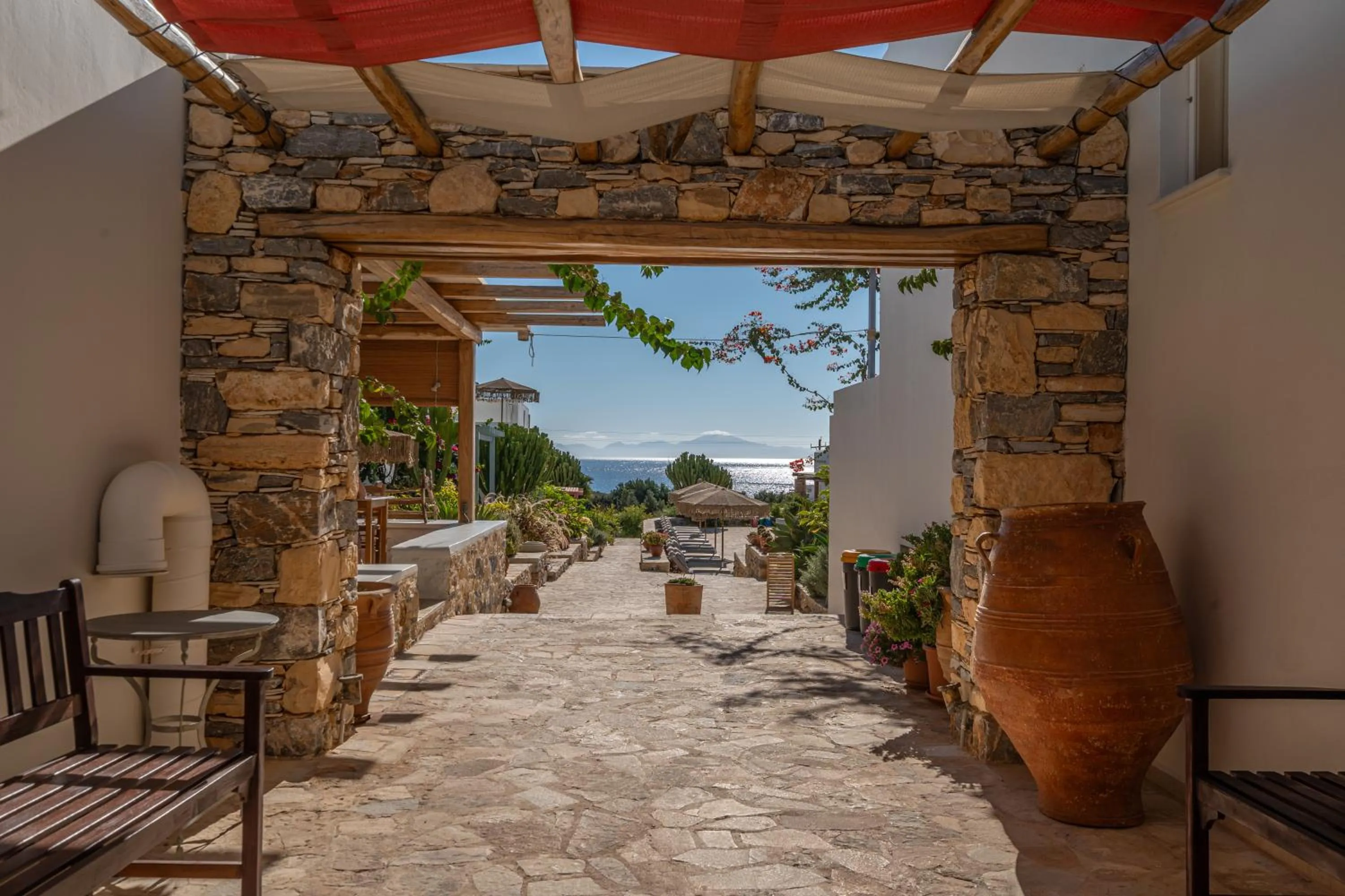 Property building in Aeolos Hotel