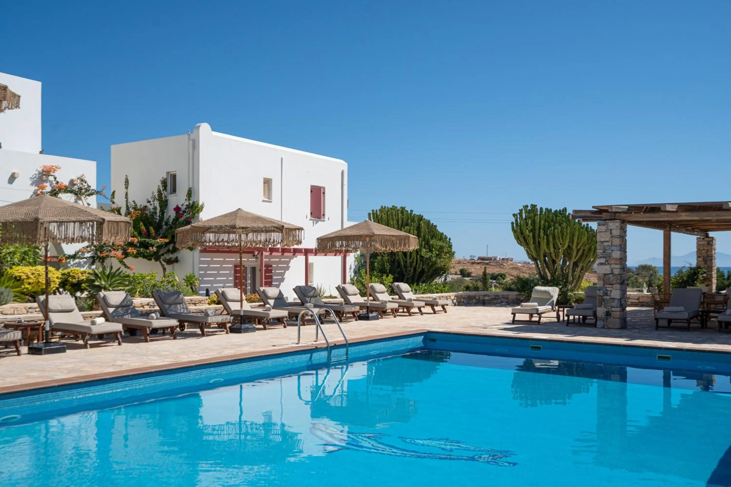 Swimming pool in Aeolos Hotel