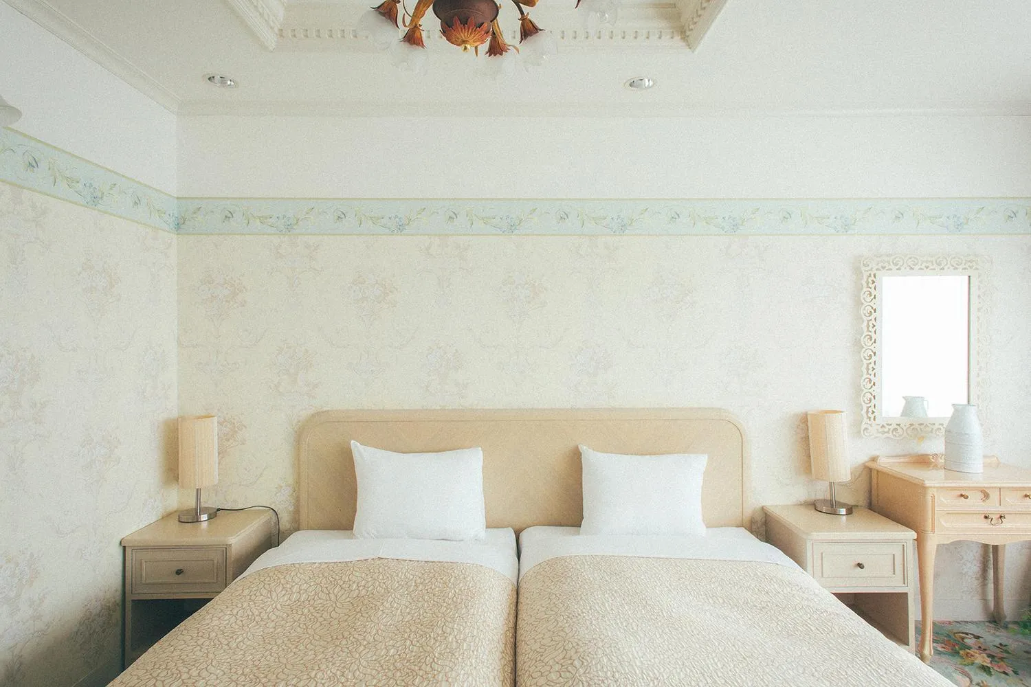 Bed in Kakegawa Grand Hotel