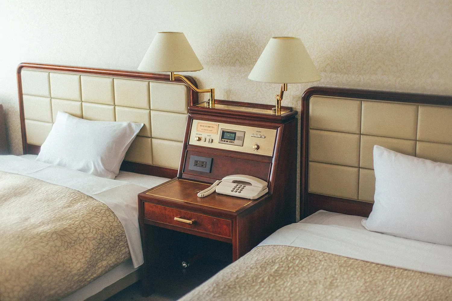 Bed in Kakegawa Grand Hotel