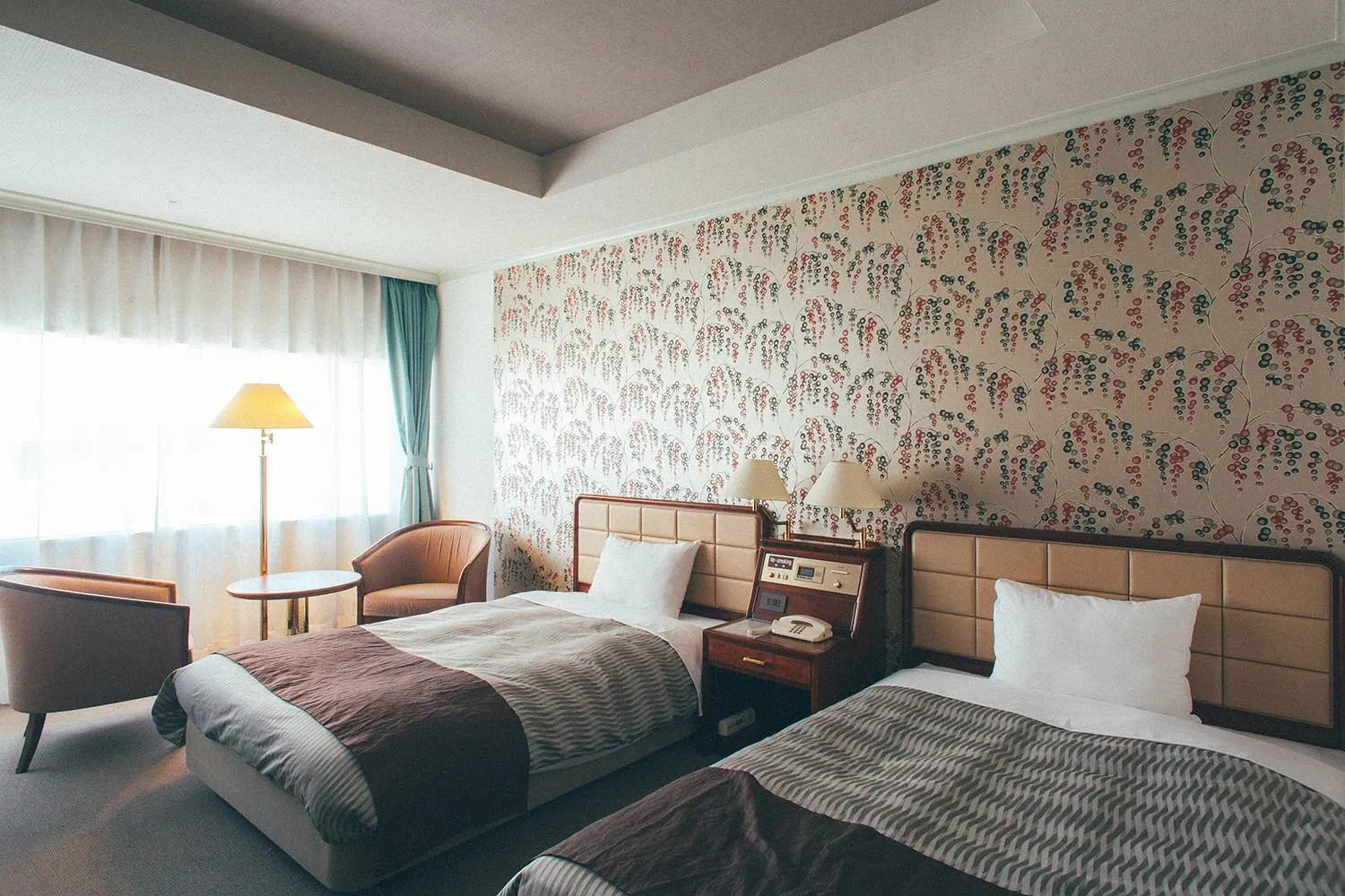 Bed in Kakegawa Grand Hotel