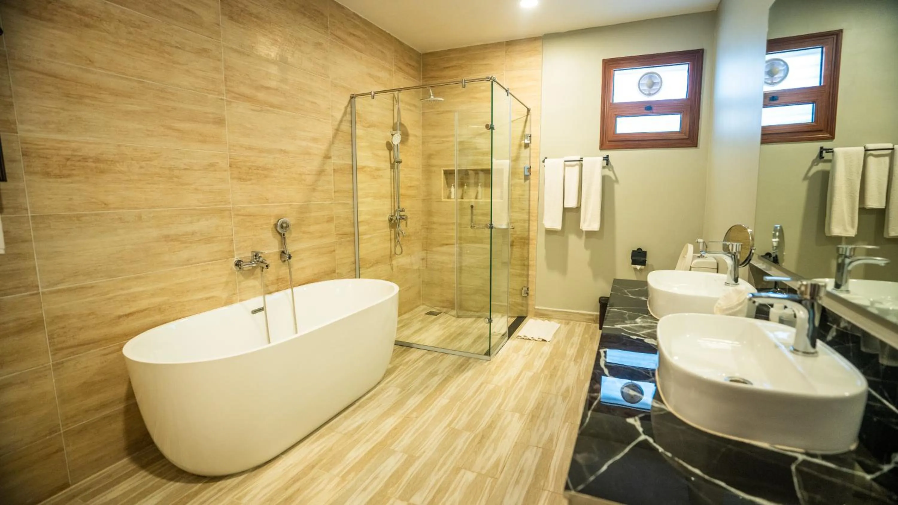 Shower in Dream of Zanzibar Resort & Spa - Premium All Inclusive