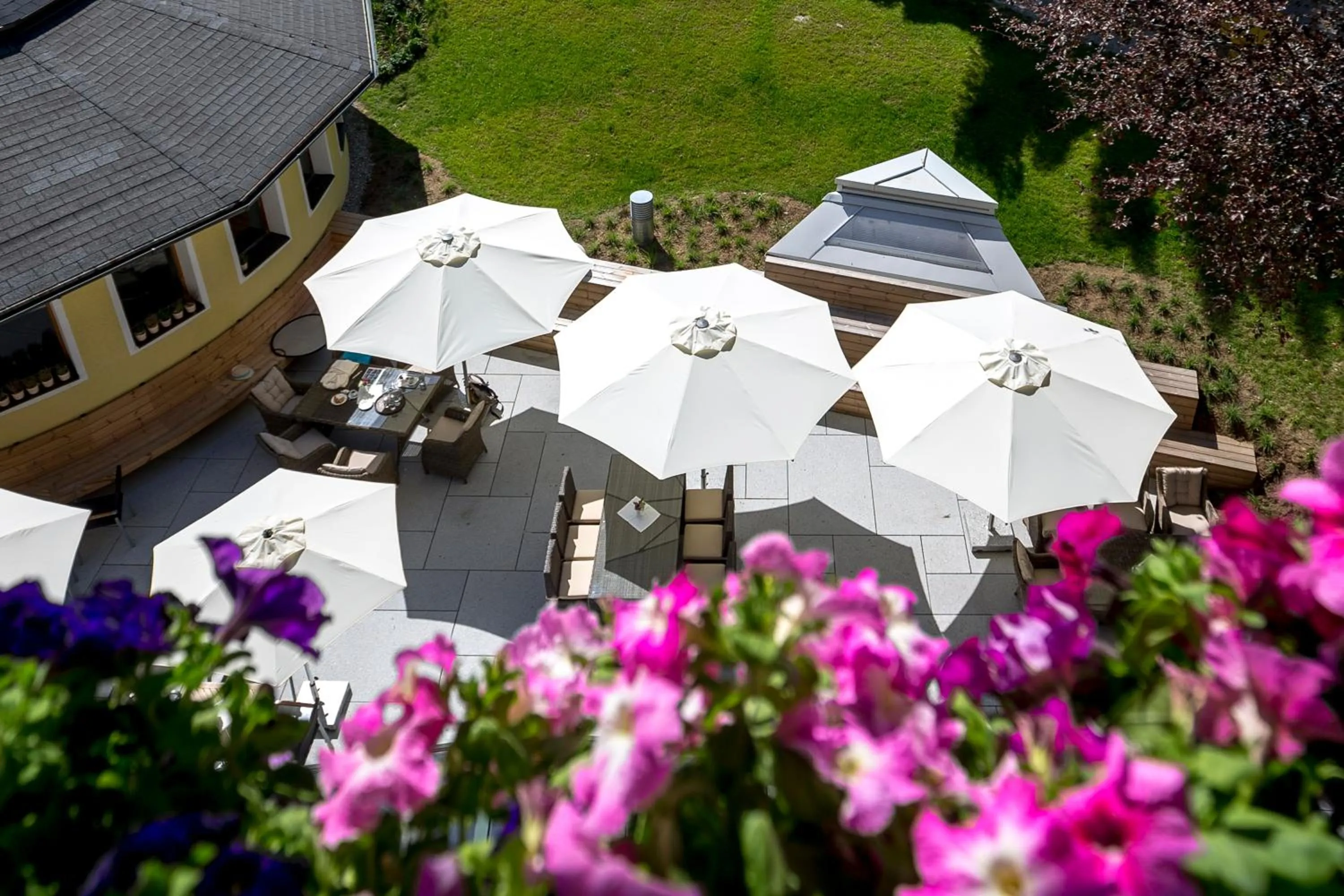 Balcony/Terrace in Family & Sporthotel Kärntnerhof