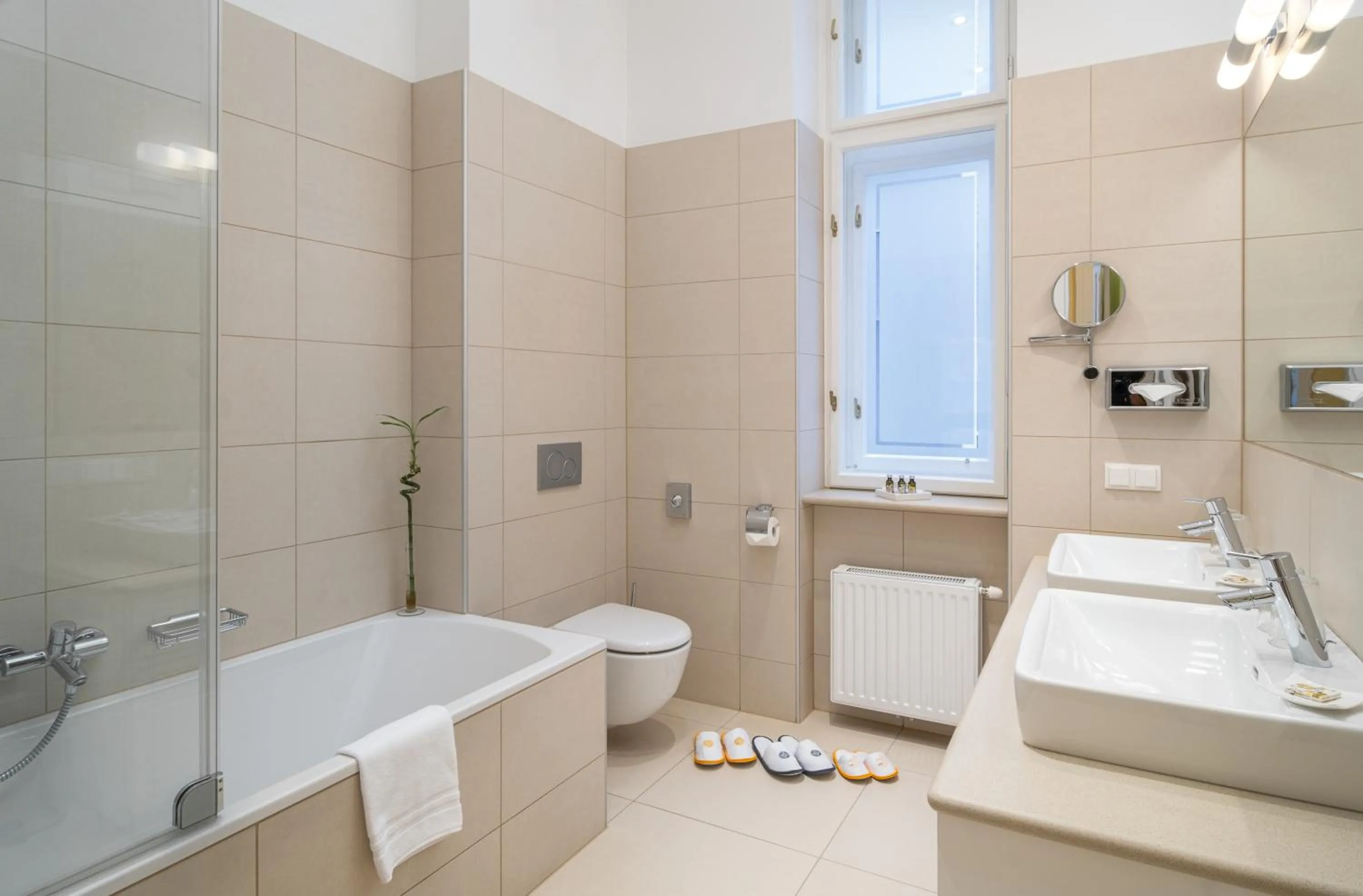 Shower in Appartement-Hotel an der Riemergasse