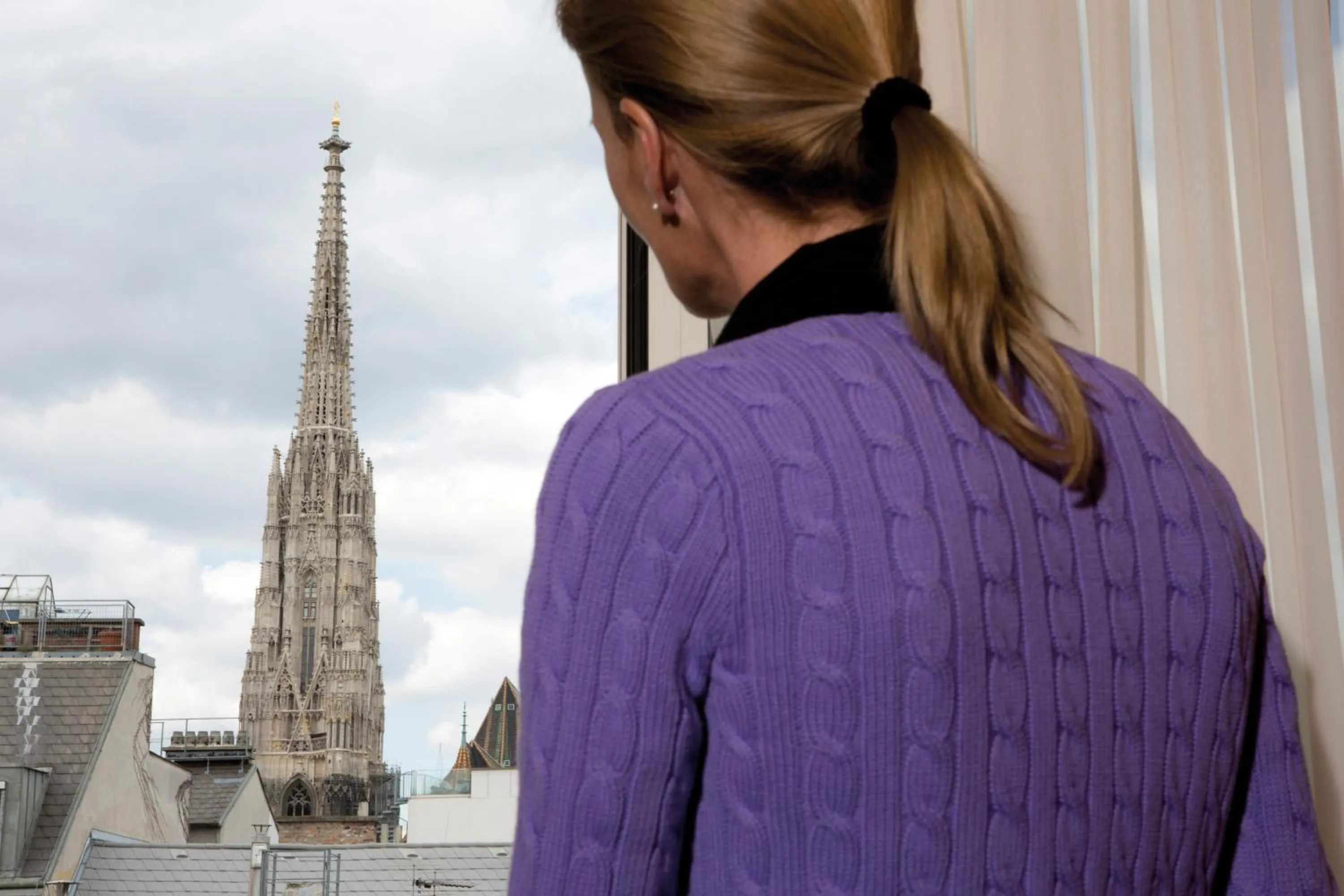 City view in Appartement-Hotel an der Riemergasse