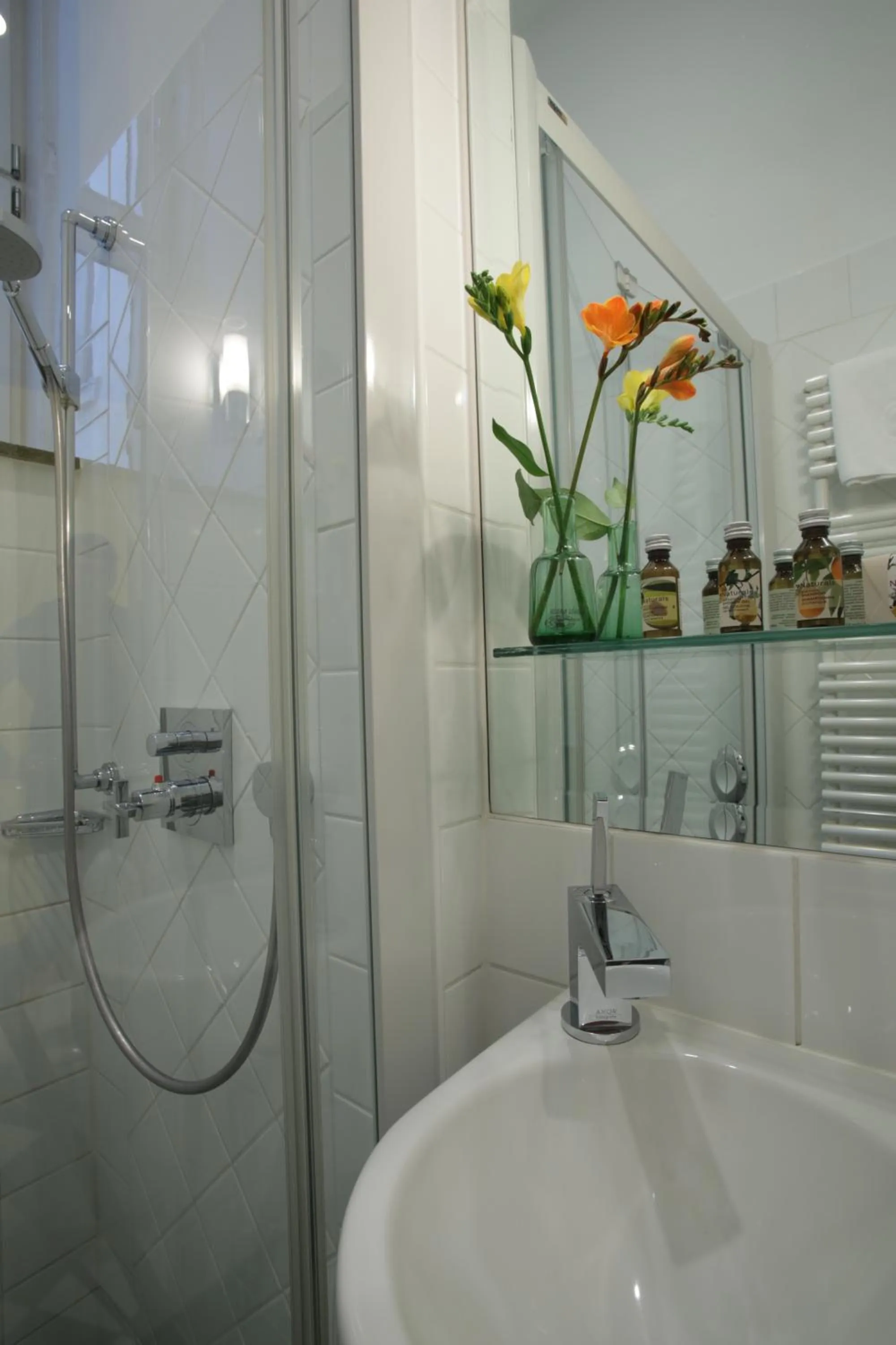 Shower in Appartement-Hotel an der Riemergasse