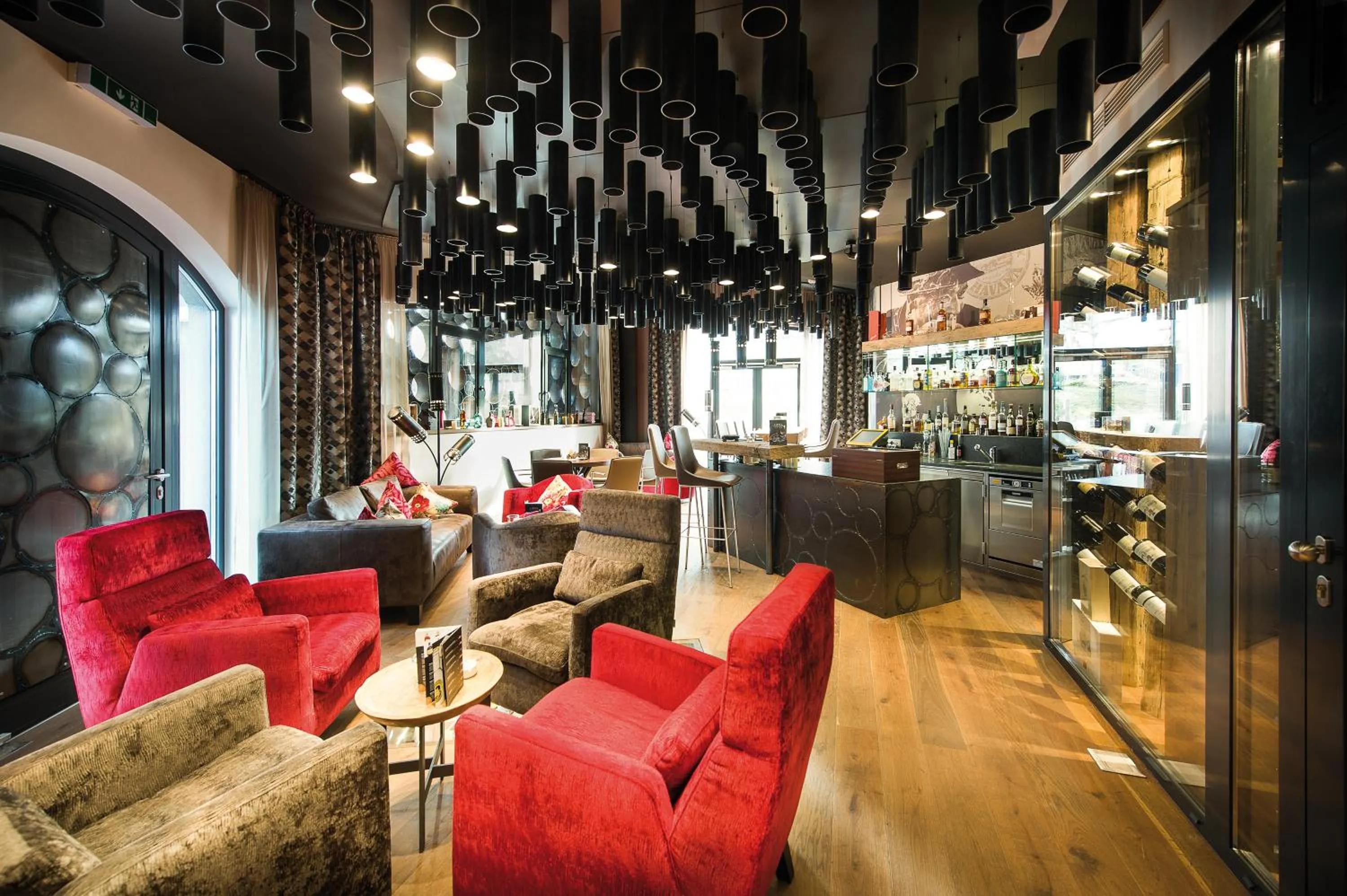 Lounge or bar in Hotel Der Löwe LEBE FREI