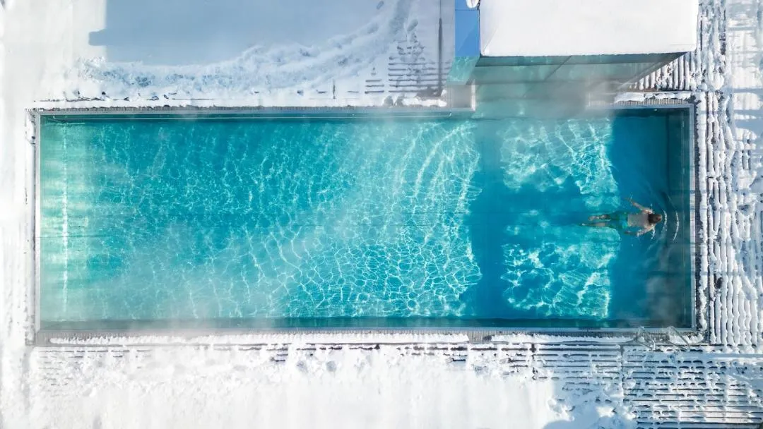 Swimming pool in Hotel Der Löwe LEBE FREI