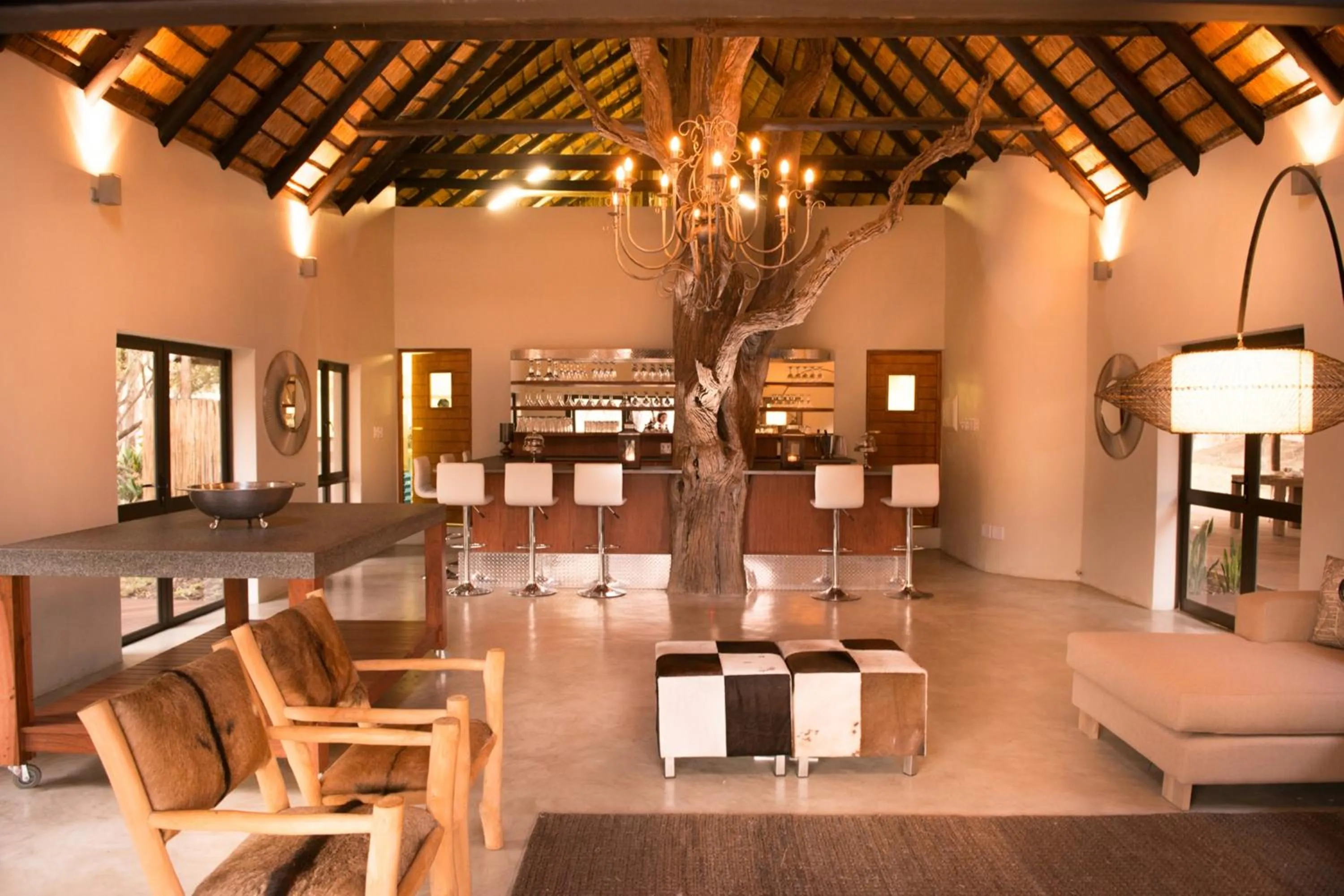 Restaurant/places to eat in Moditlo River Lodge