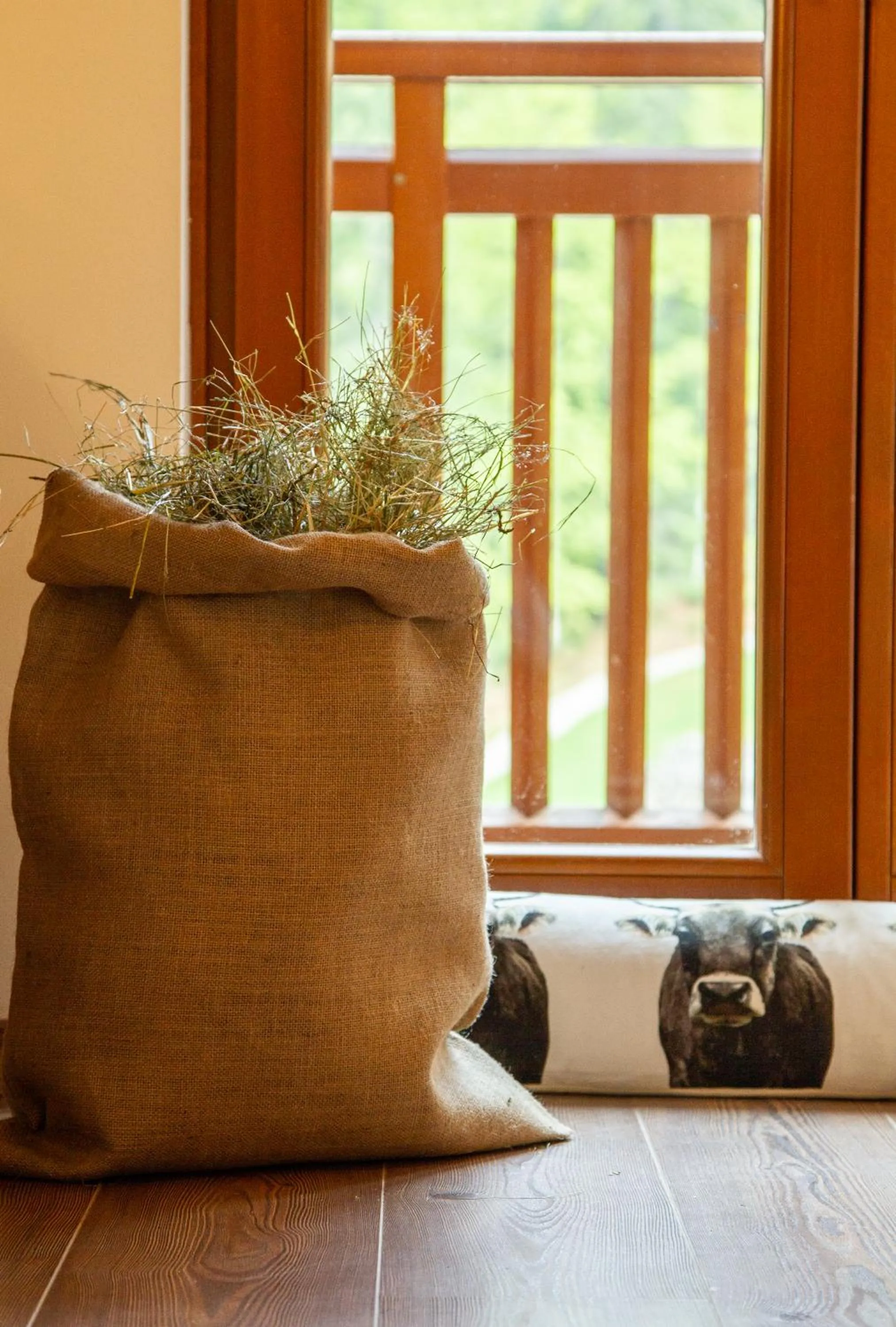 Decorative detail in Hotel Chalet Giasenei