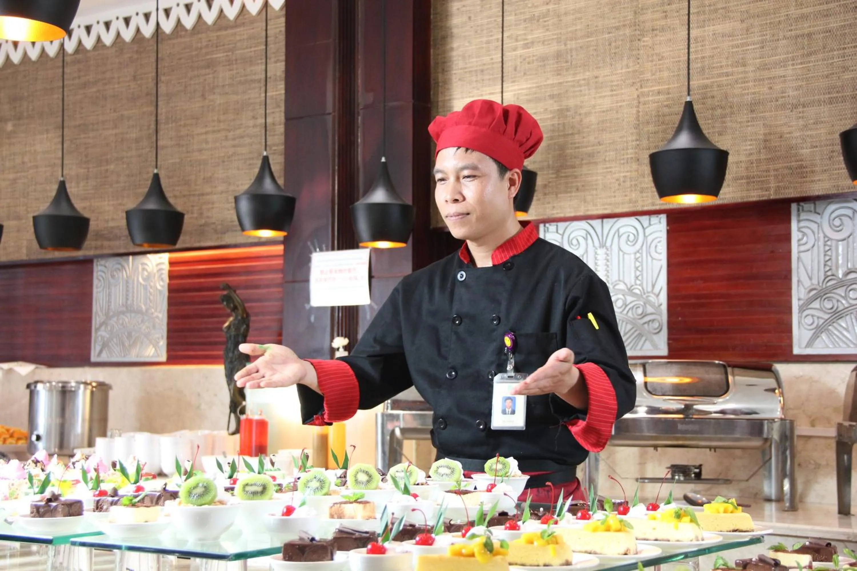 Food close-up in Dansavanh Namngum Resort