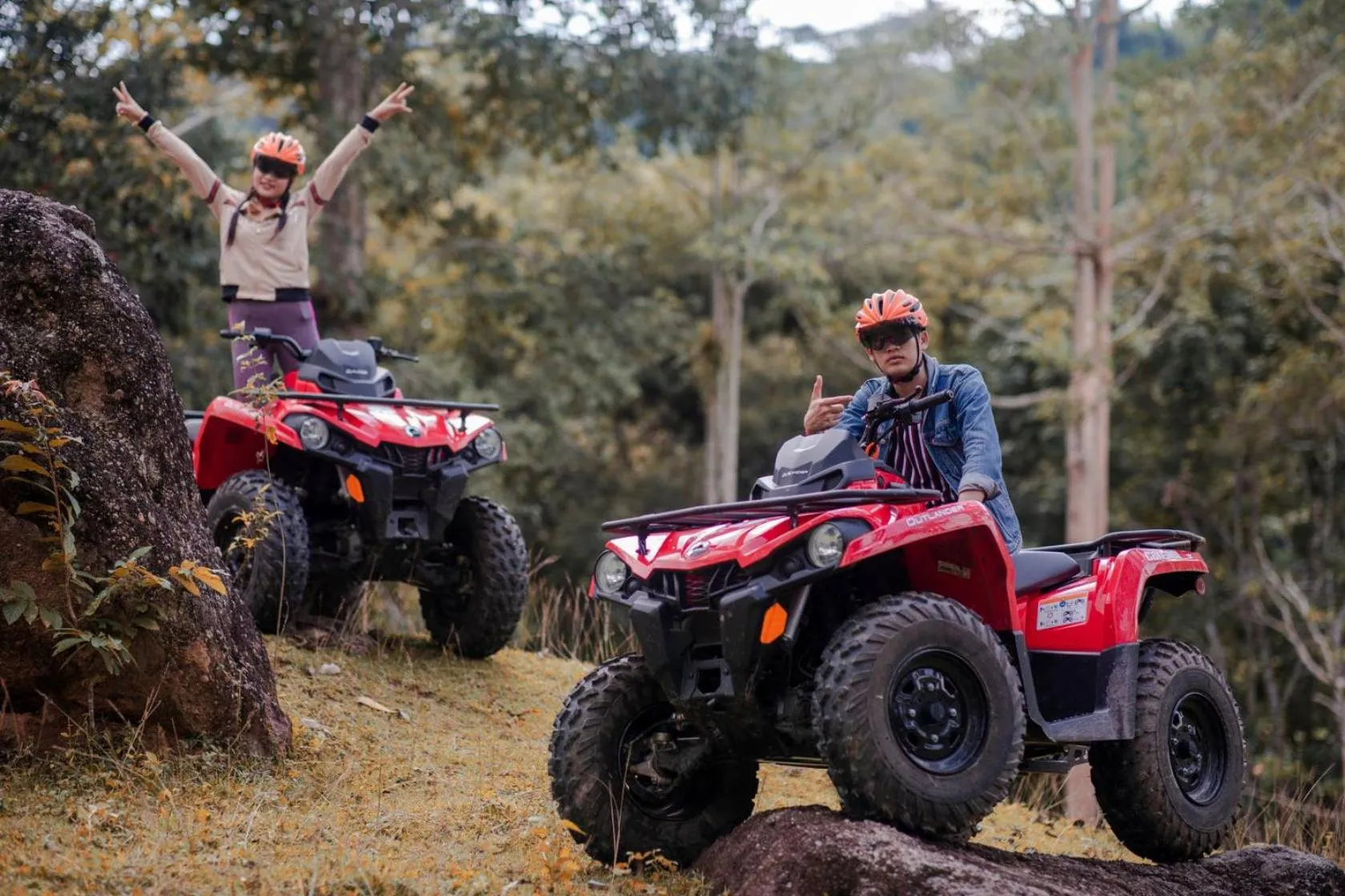 Natural landscape in Dansavanh Namngum Resort