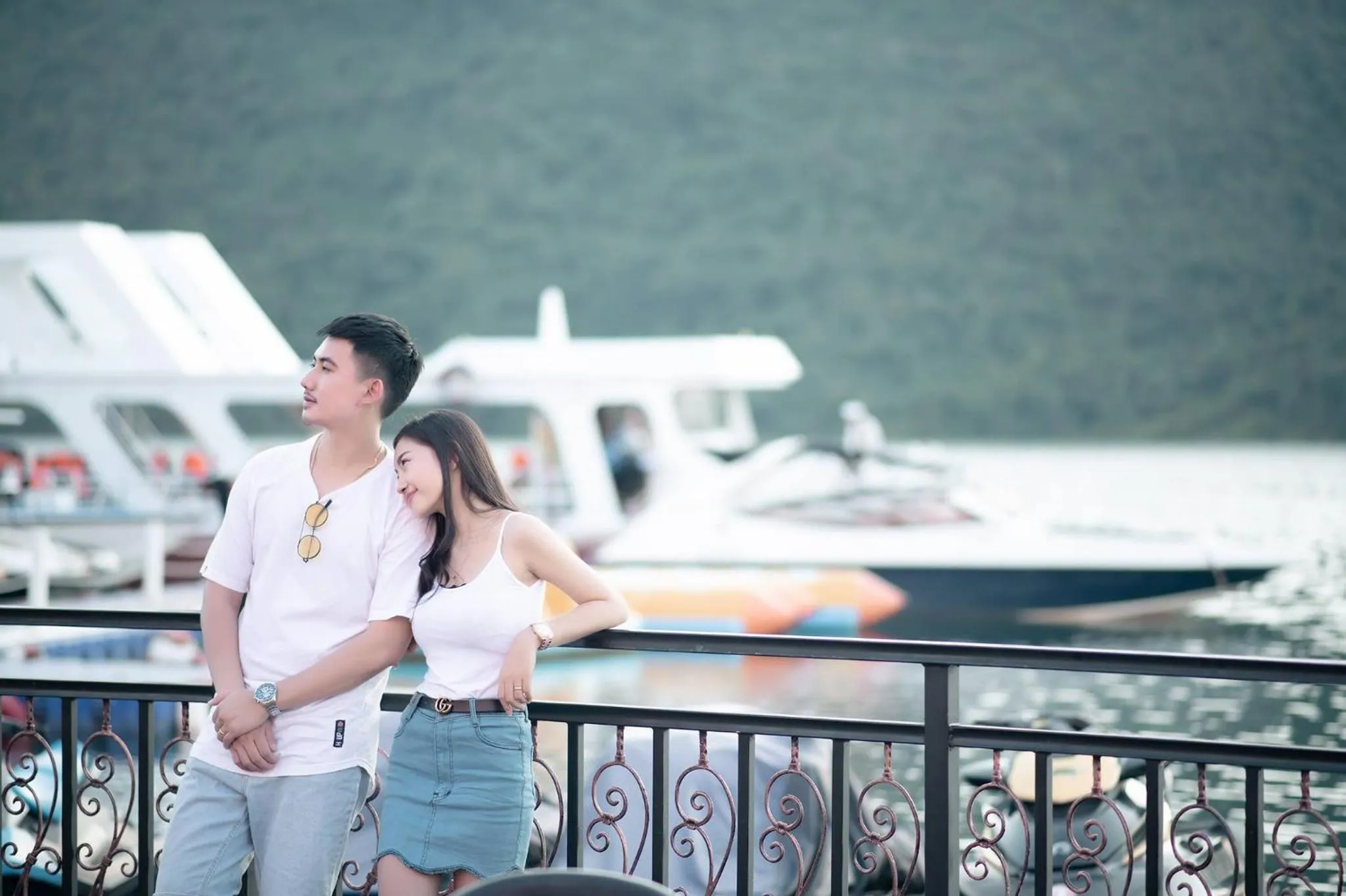 Aqua park in Dansavanh Namngum Resort