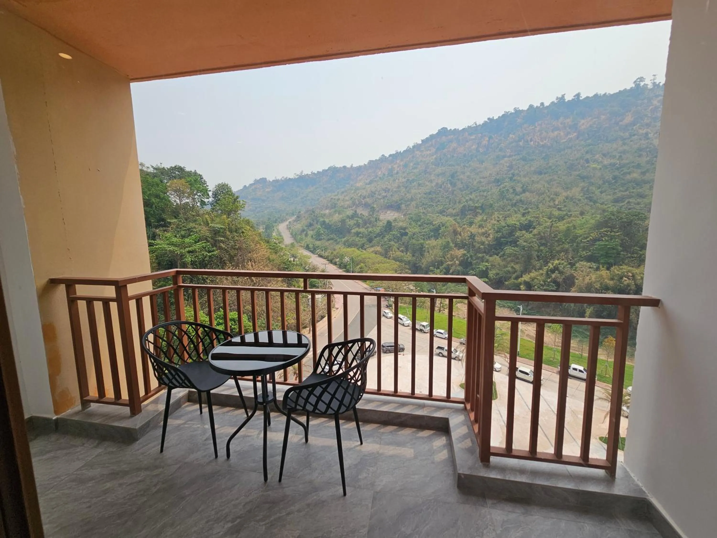 Balcony/Terrace in Dansavanh Namngum Resort