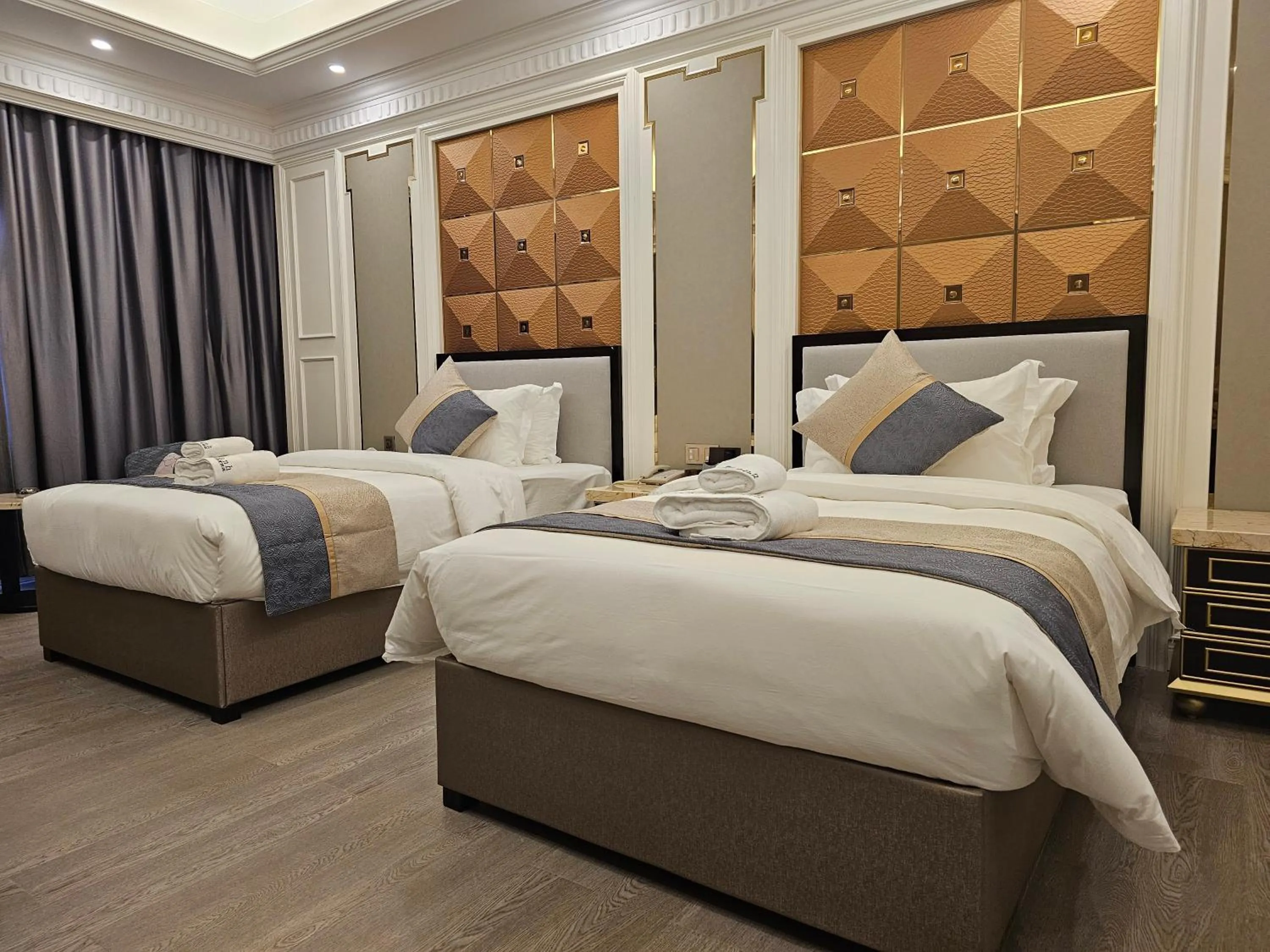 Bed in Dansavanh Namngum Resort