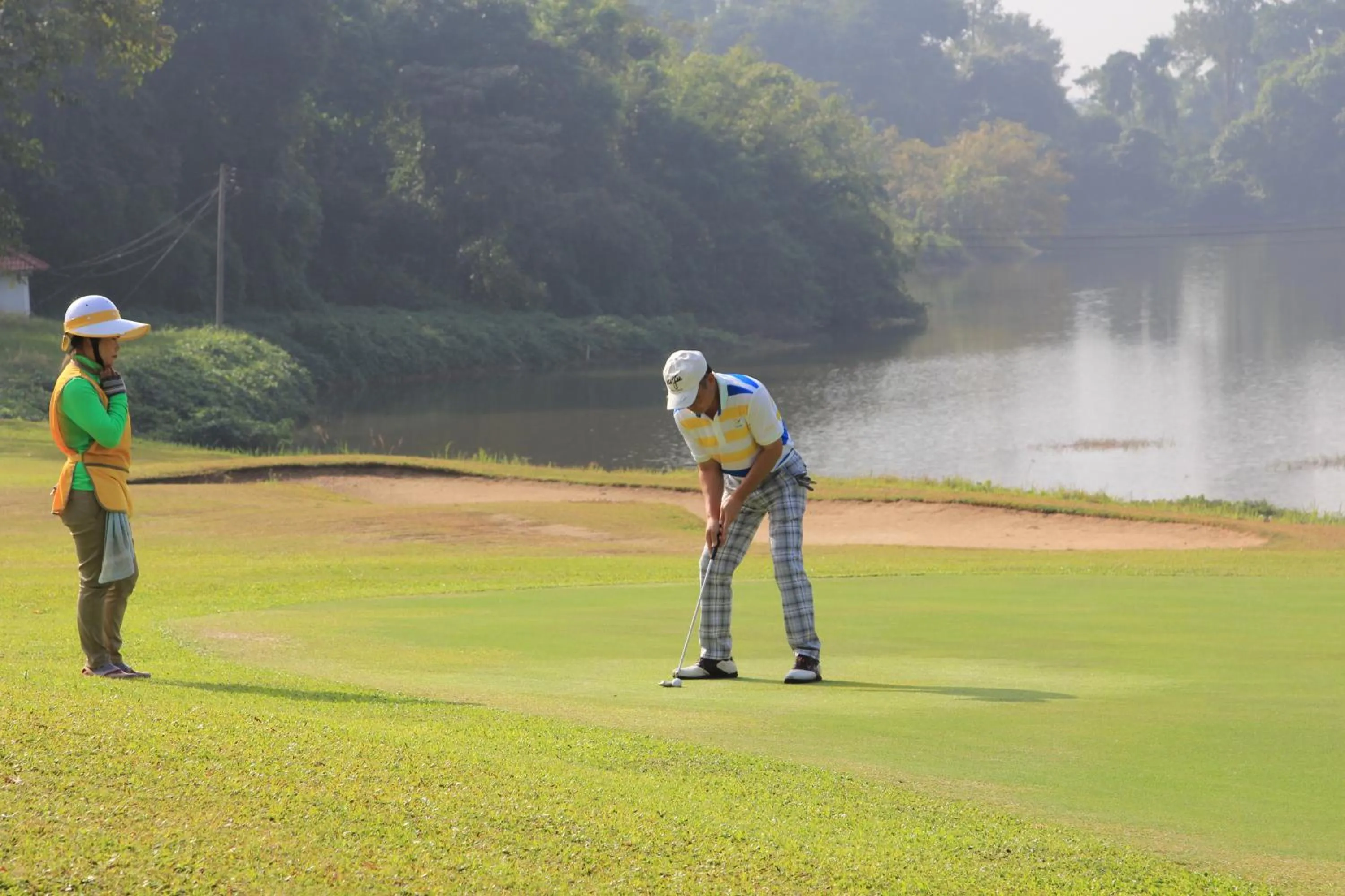 Golfcourse in Dansavanh Namngum Resort