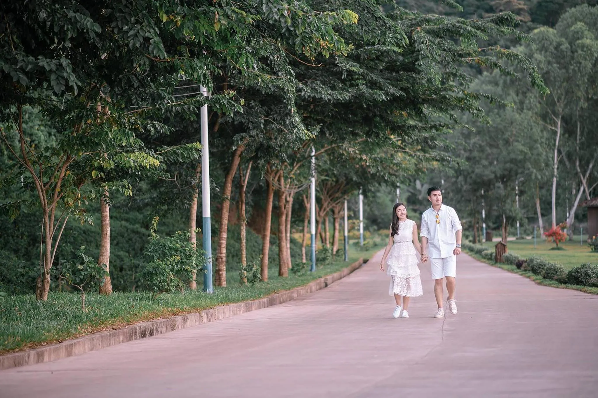 Lake view in Dansavanh Namngum Resort