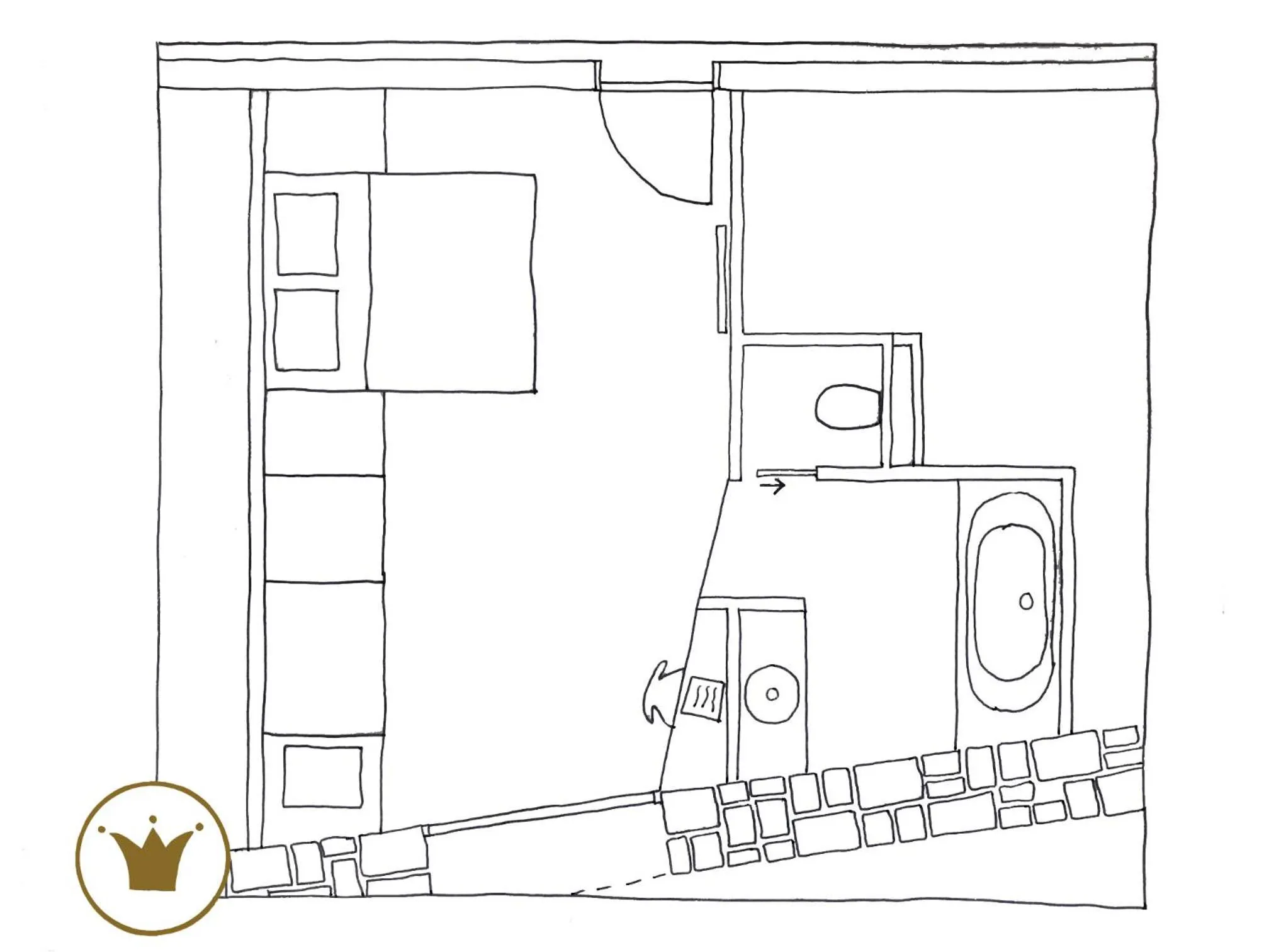 Photo of the whole room in Estafête