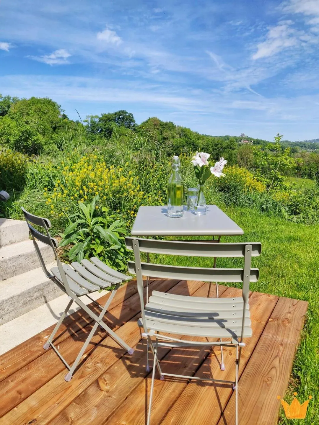 Natural landscape in Estafête