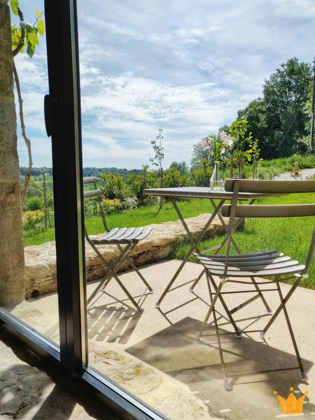 Natural landscape in Estafête