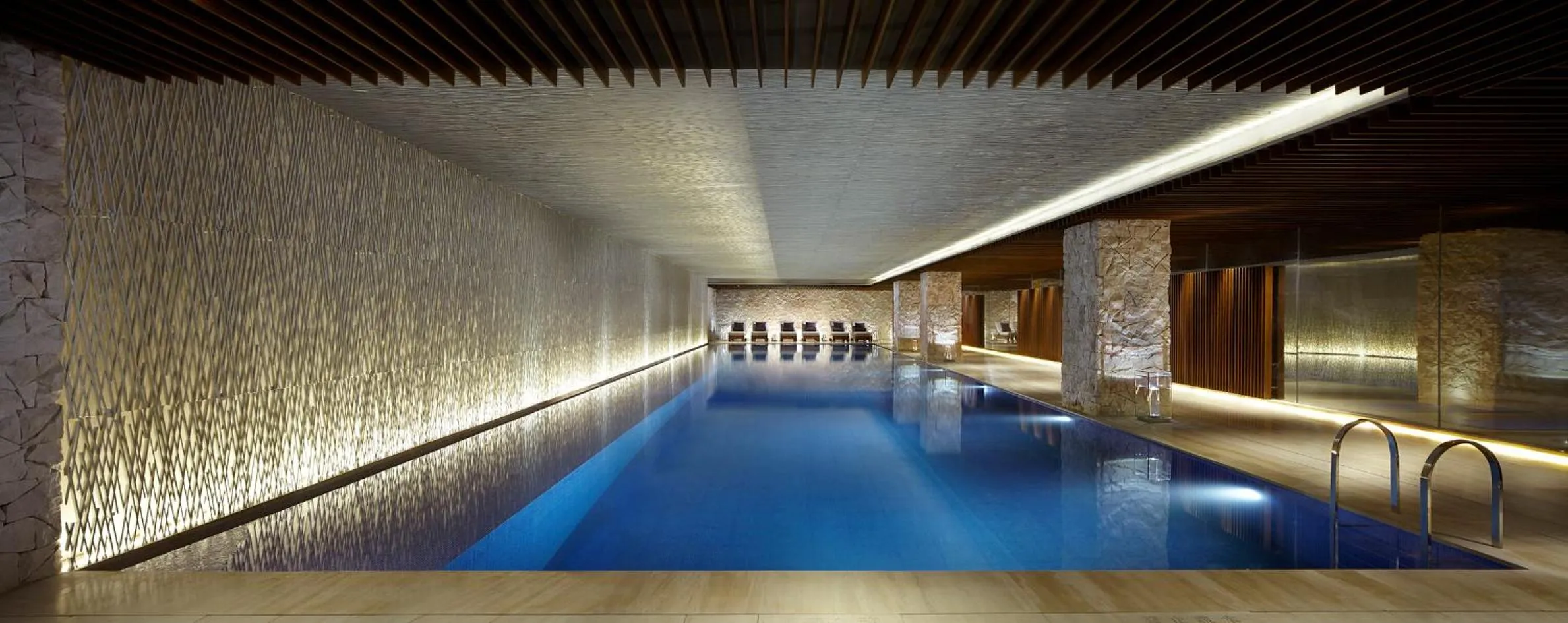 Swimming pool in The Ritz-Carlton, Tianjin