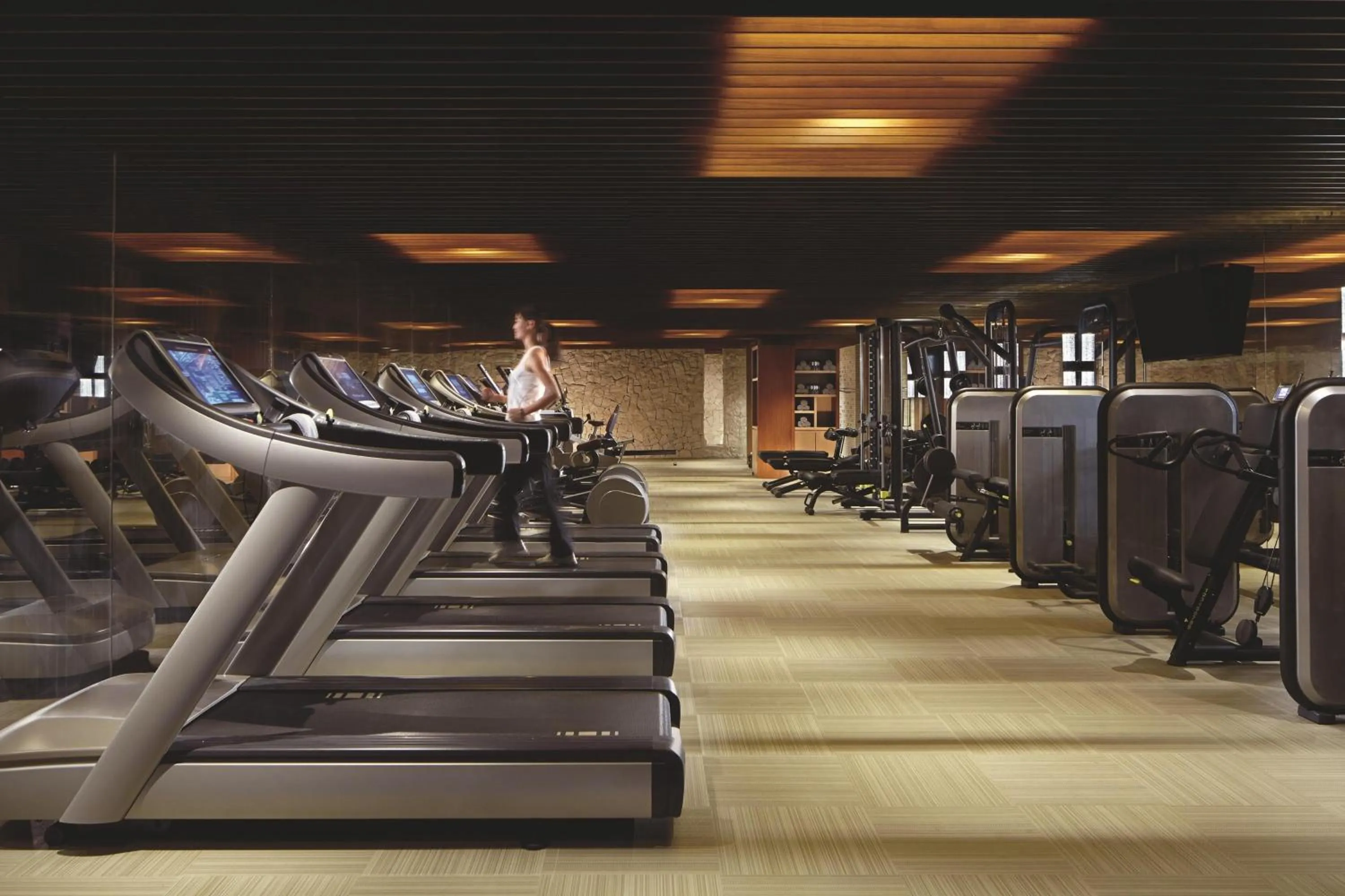 Fitness centre/facilities in The Ritz-Carlton, Tianjin
