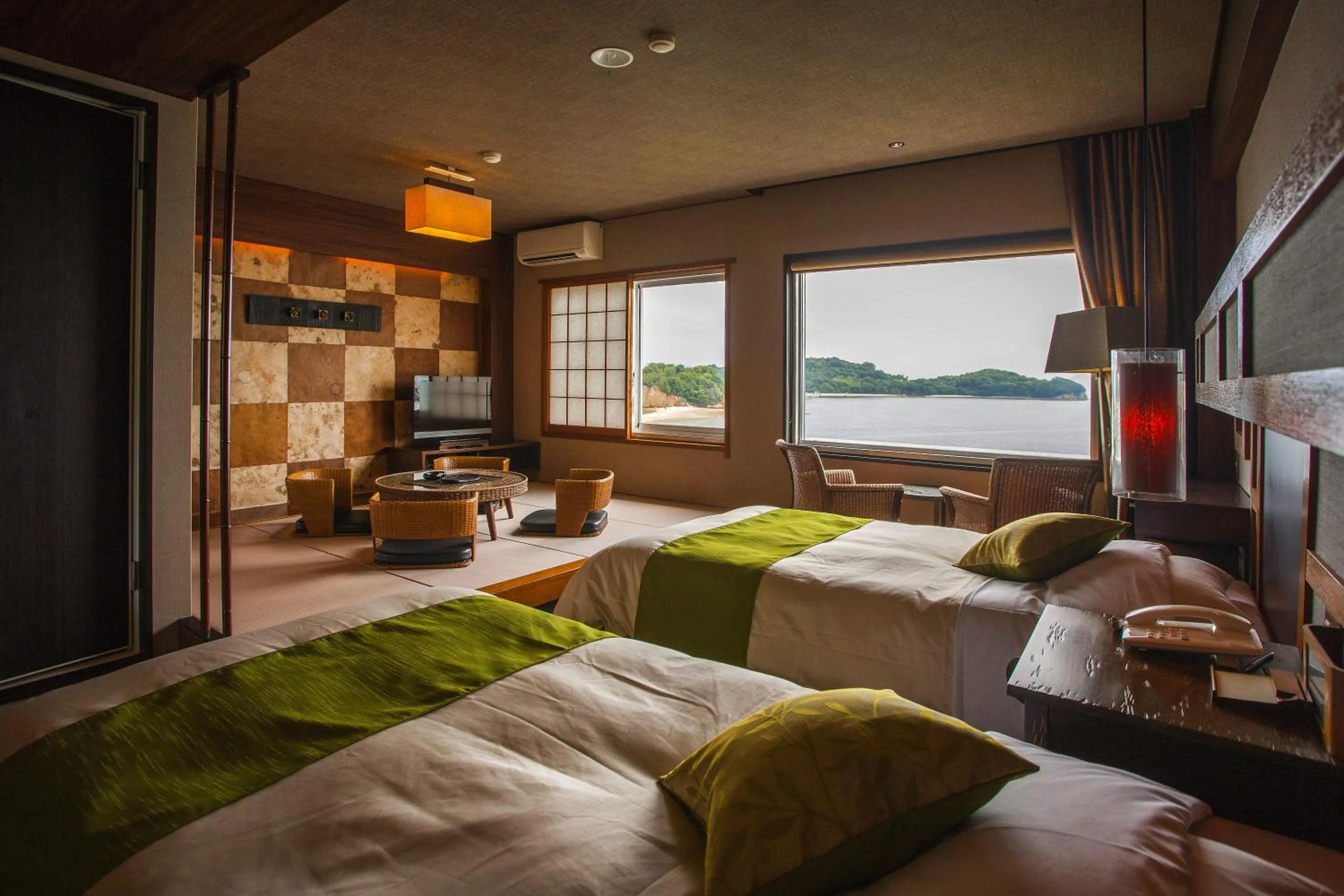Photo of the whole room in Shodoshima International Hotel