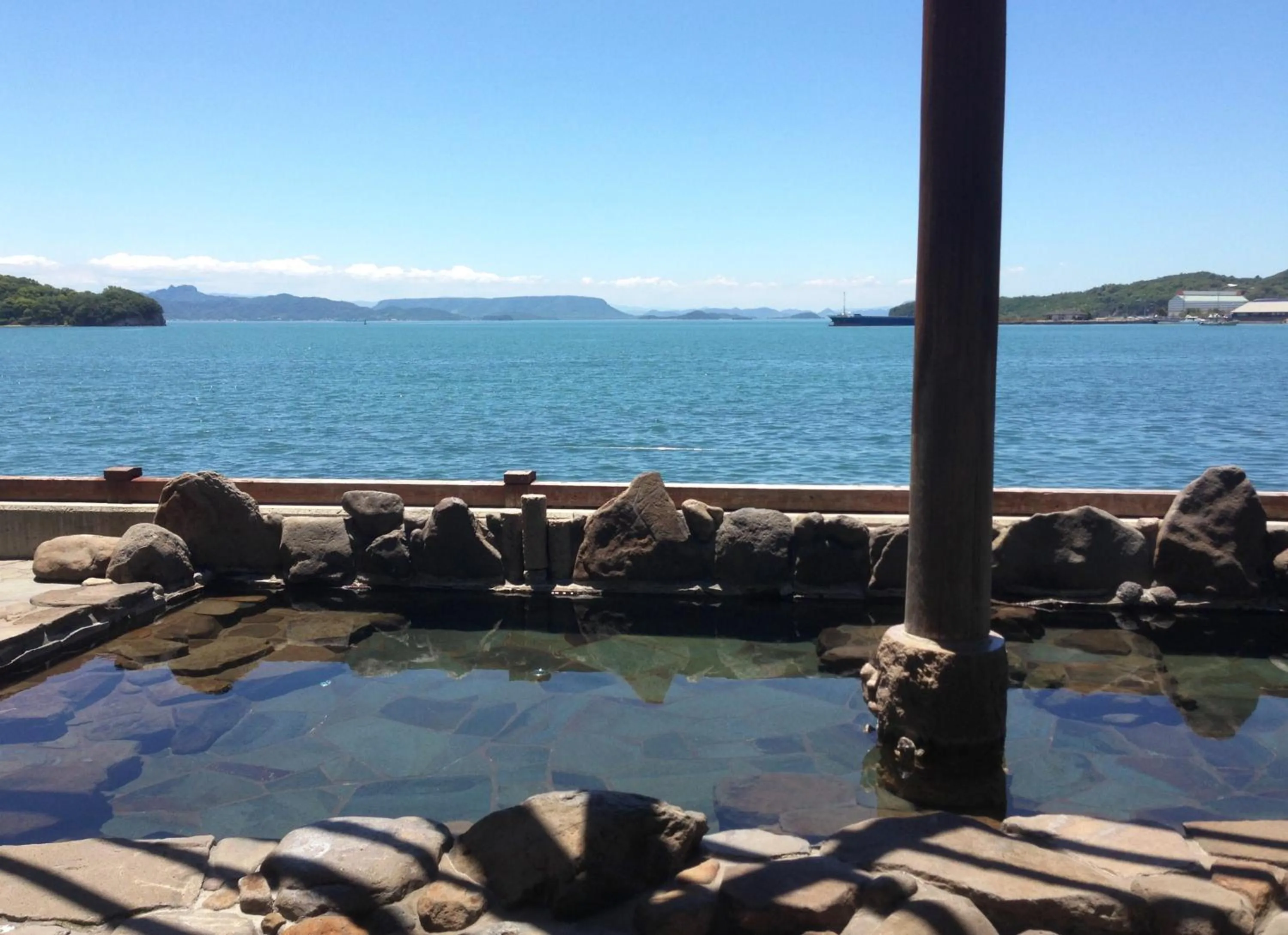 Hot Spring Bath in Shodoshima International Hotel