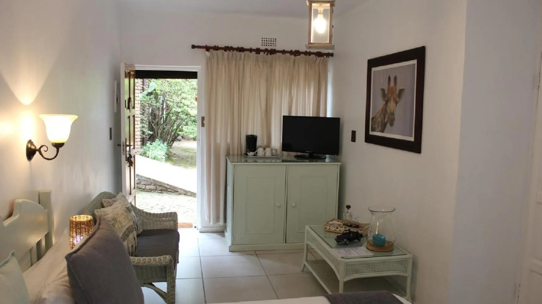 Seating area in The Sabie Town House Guest Lodge