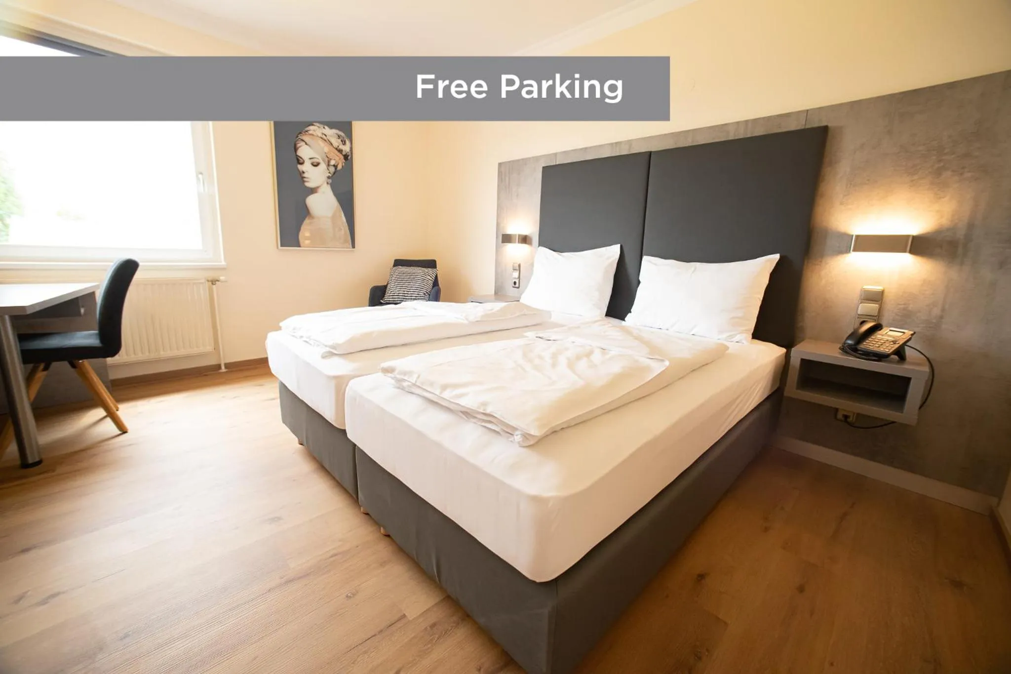 Photo of the whole room, Bed in Das Reinisch Just Rooms