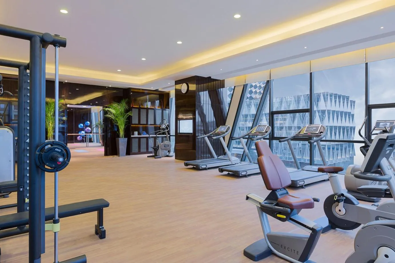 Fitness centre/facilities in Wanda Realm Wuhan