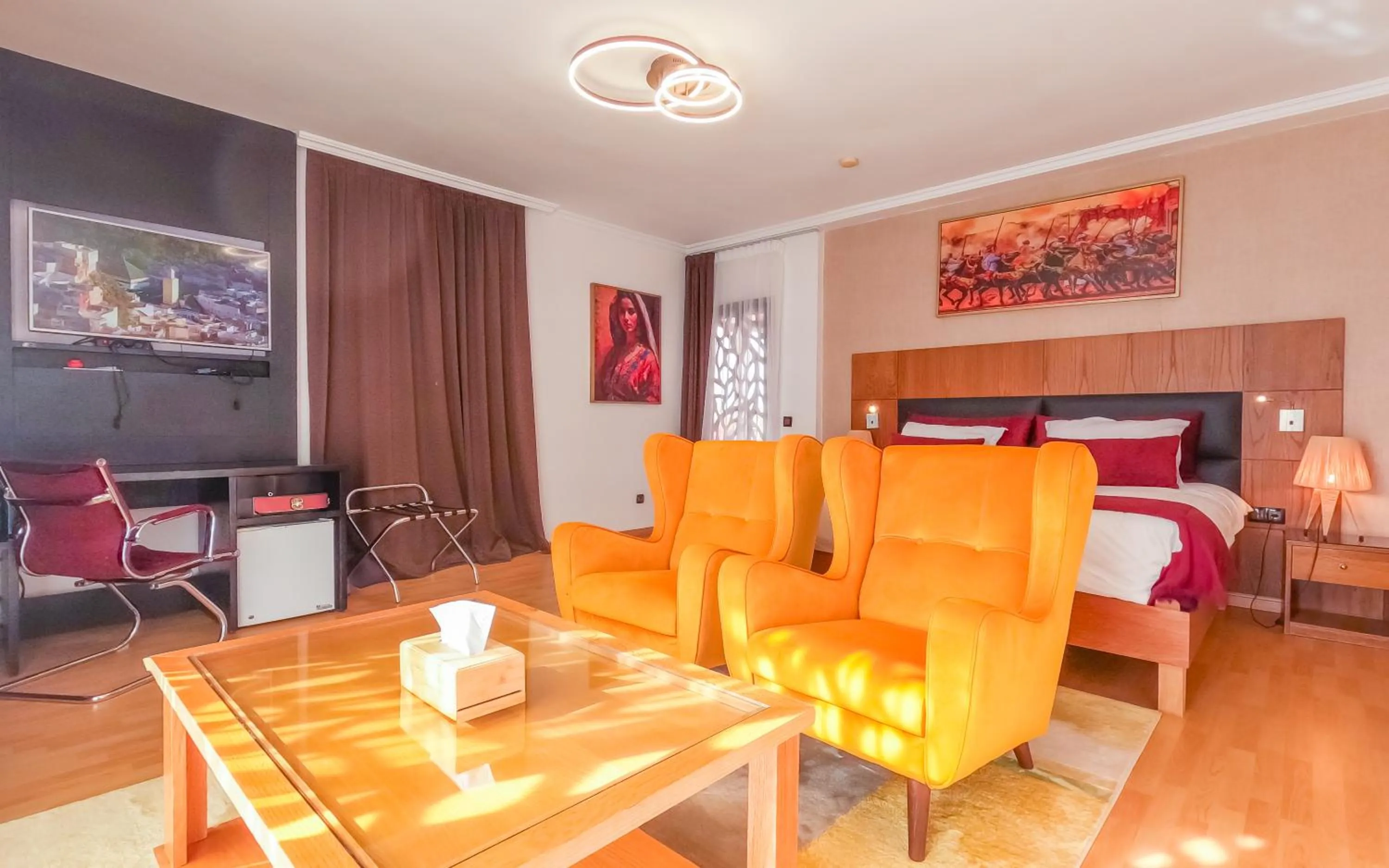 Bedroom, Bed in Ourika Camp Suites Hotel & Resort