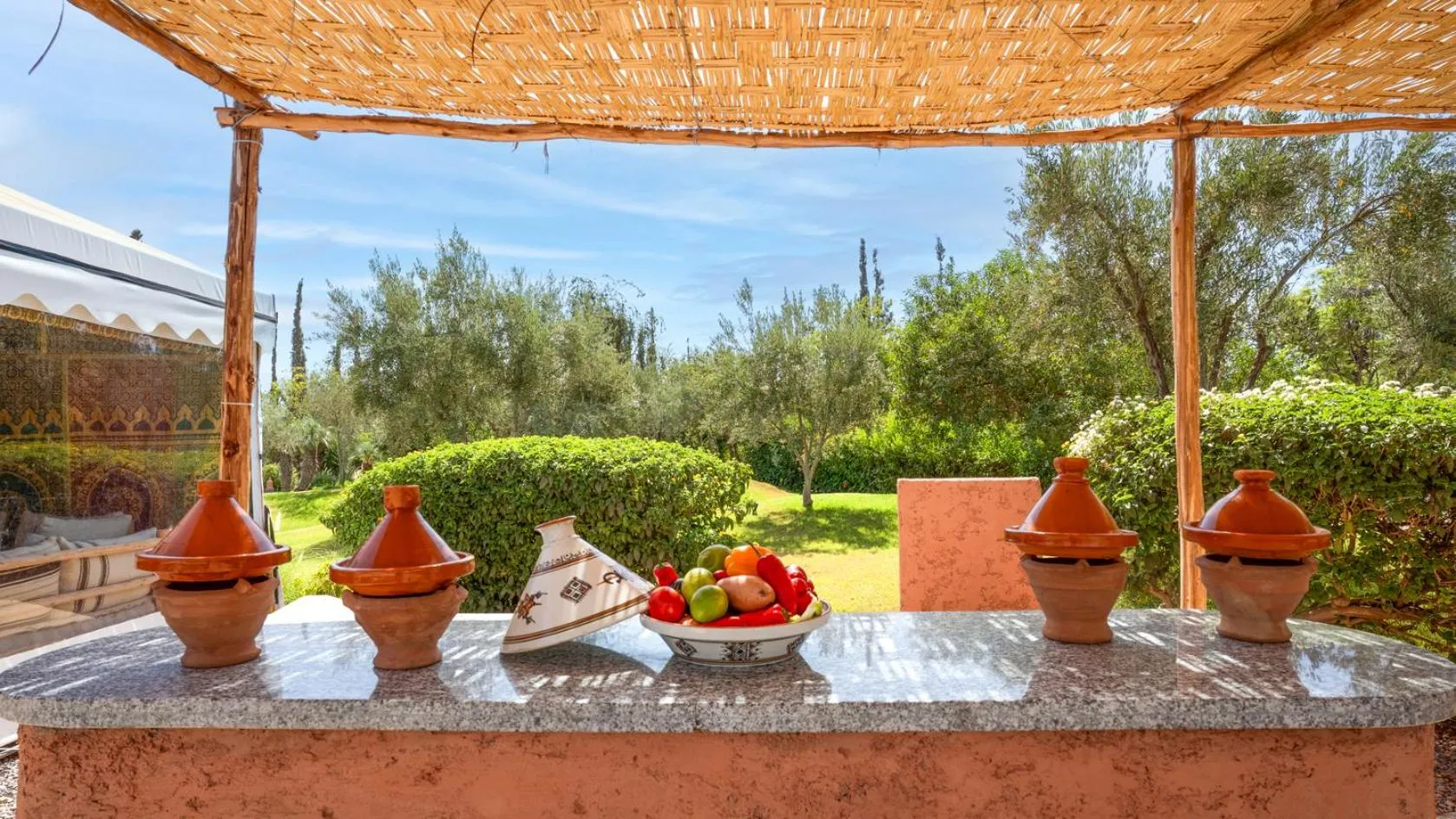 Garden in Ourika Camp Suites Hotel & Resort