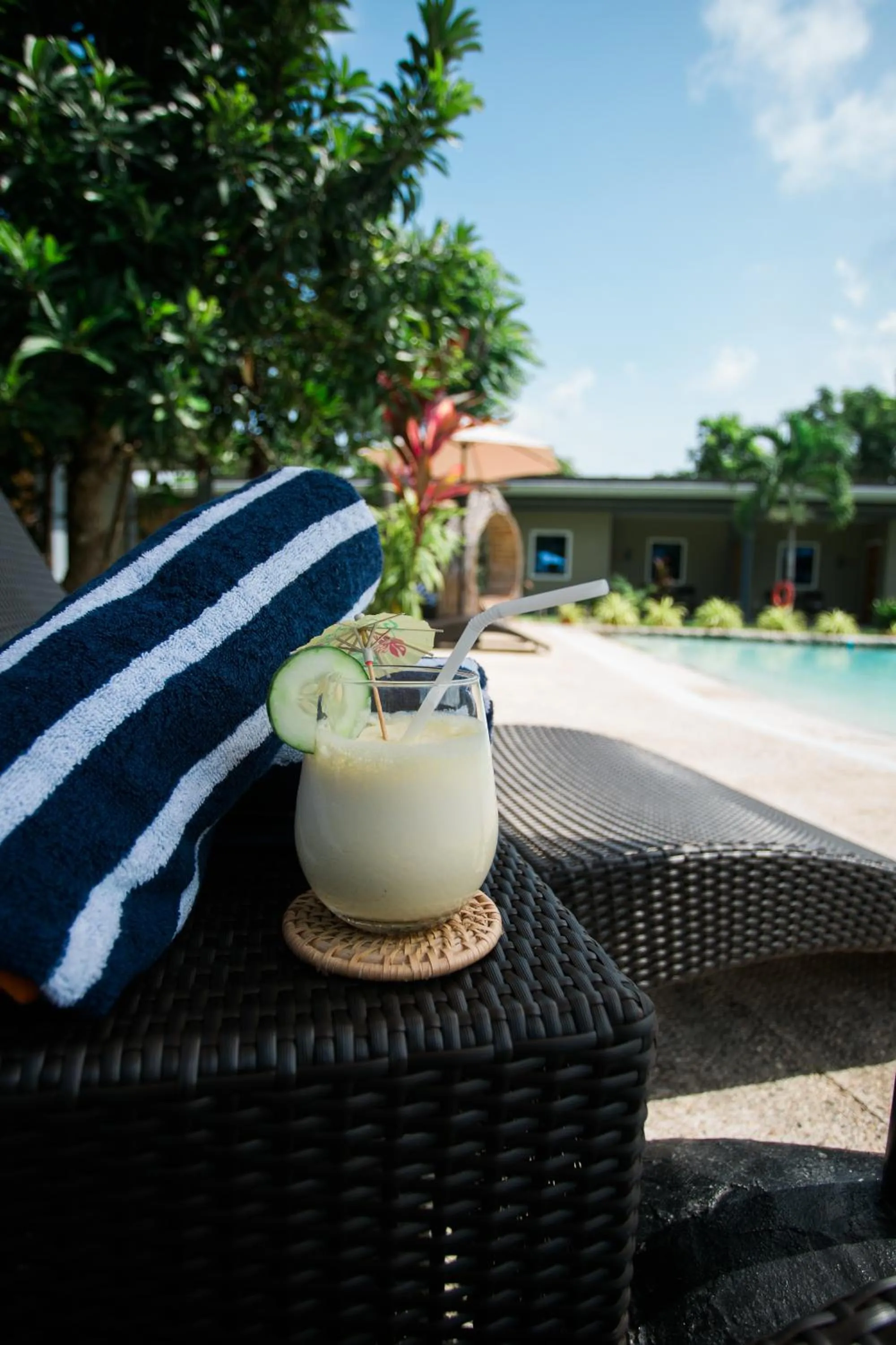 Garden in Hidden Lagoon Resort