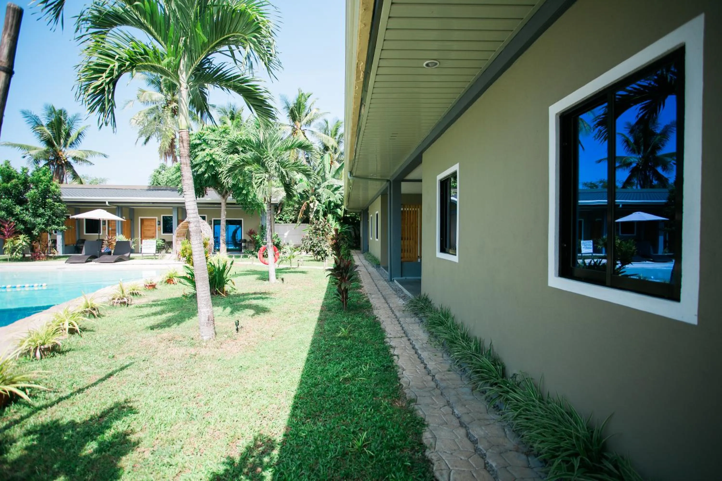 Property building in Hidden Lagoon Resort
