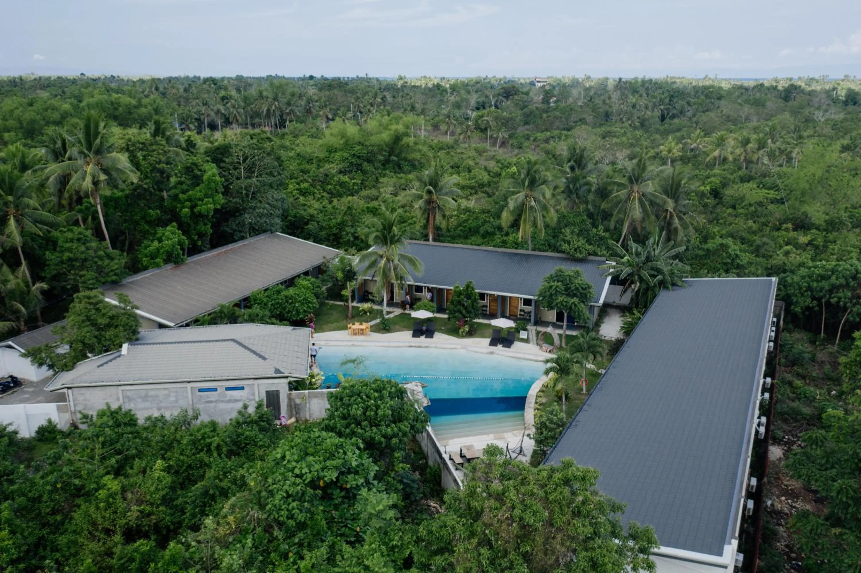 Property building in Hidden Lagoon Resort