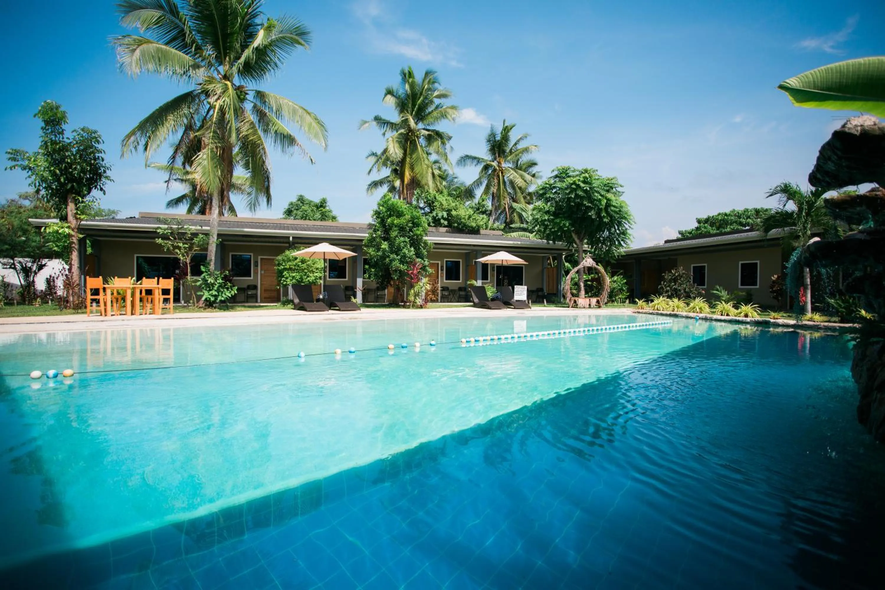 Garden in Hidden Lagoon Resort