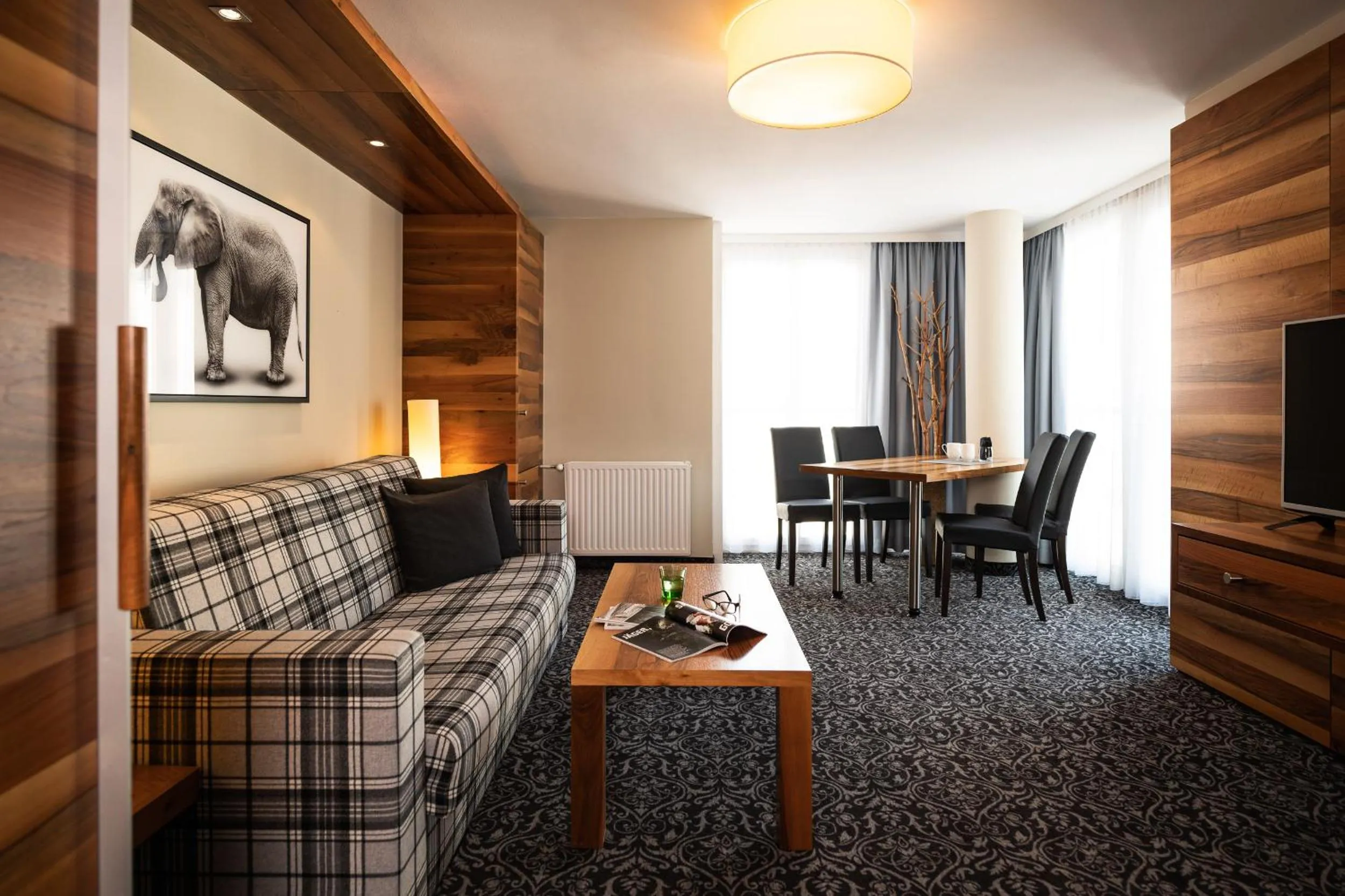 Coffee/tea facilities in Hotel Grauer Bär