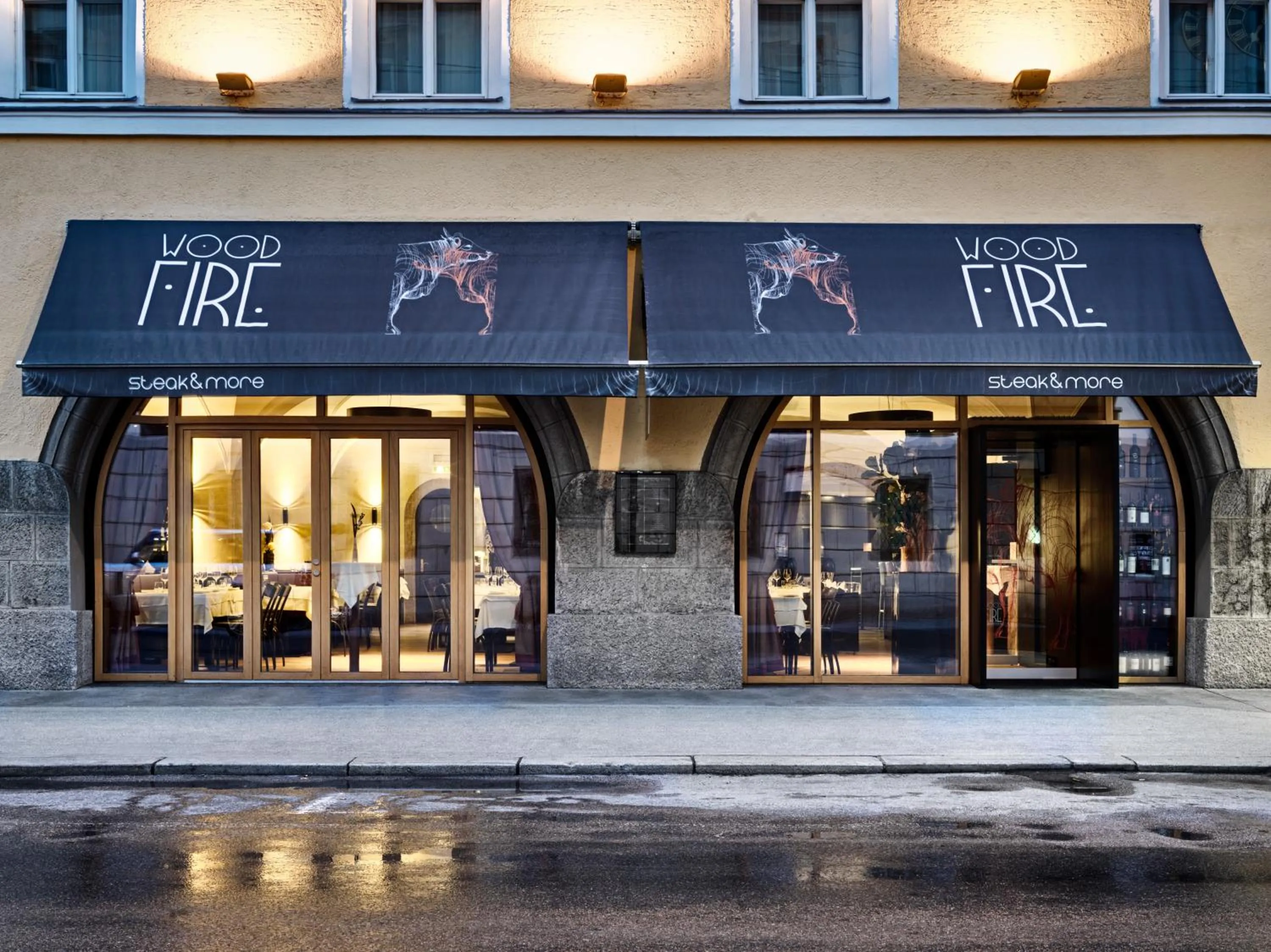 Property building in Hotel Grauer Bär