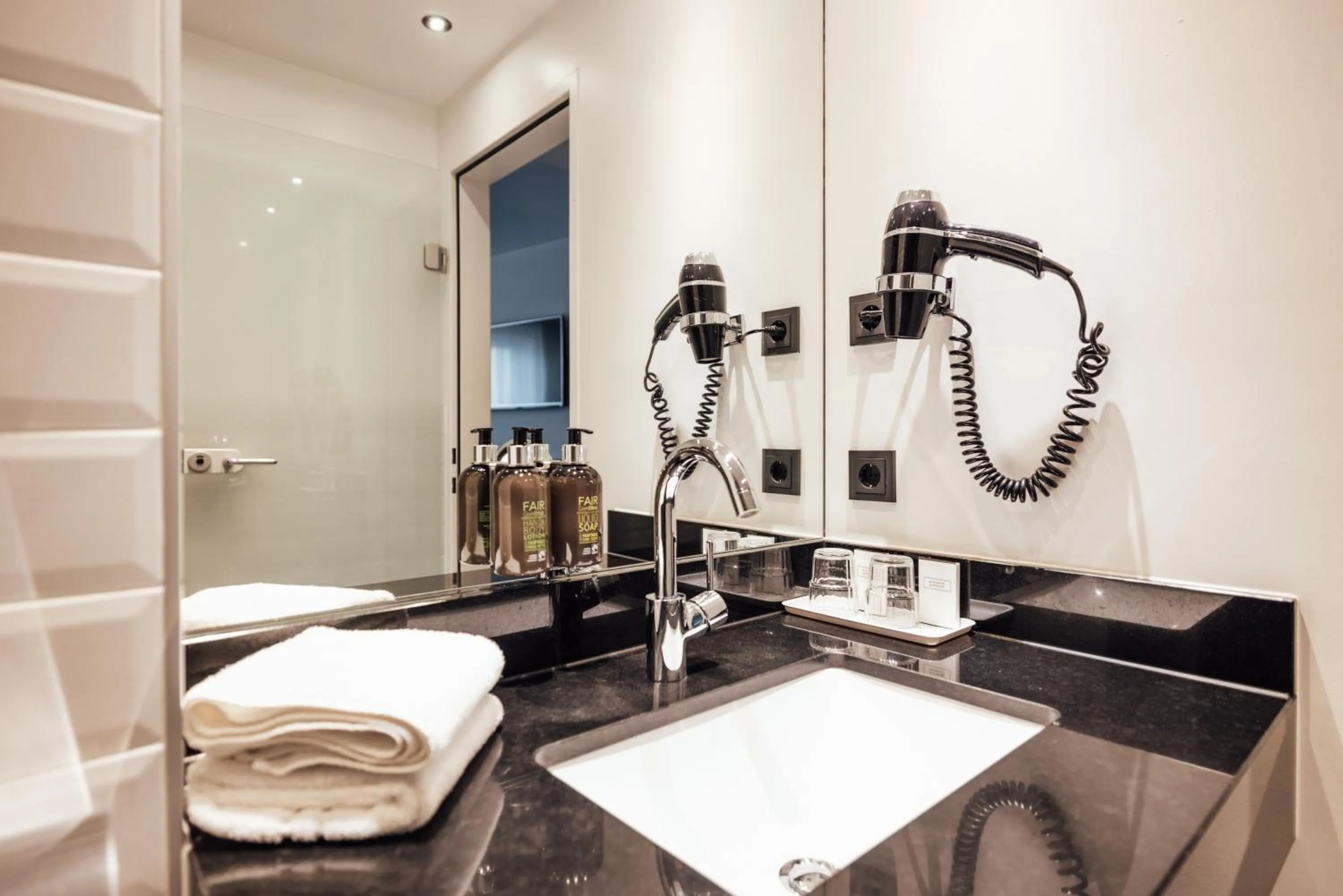 Bathroom in Hotel Grauer Bär