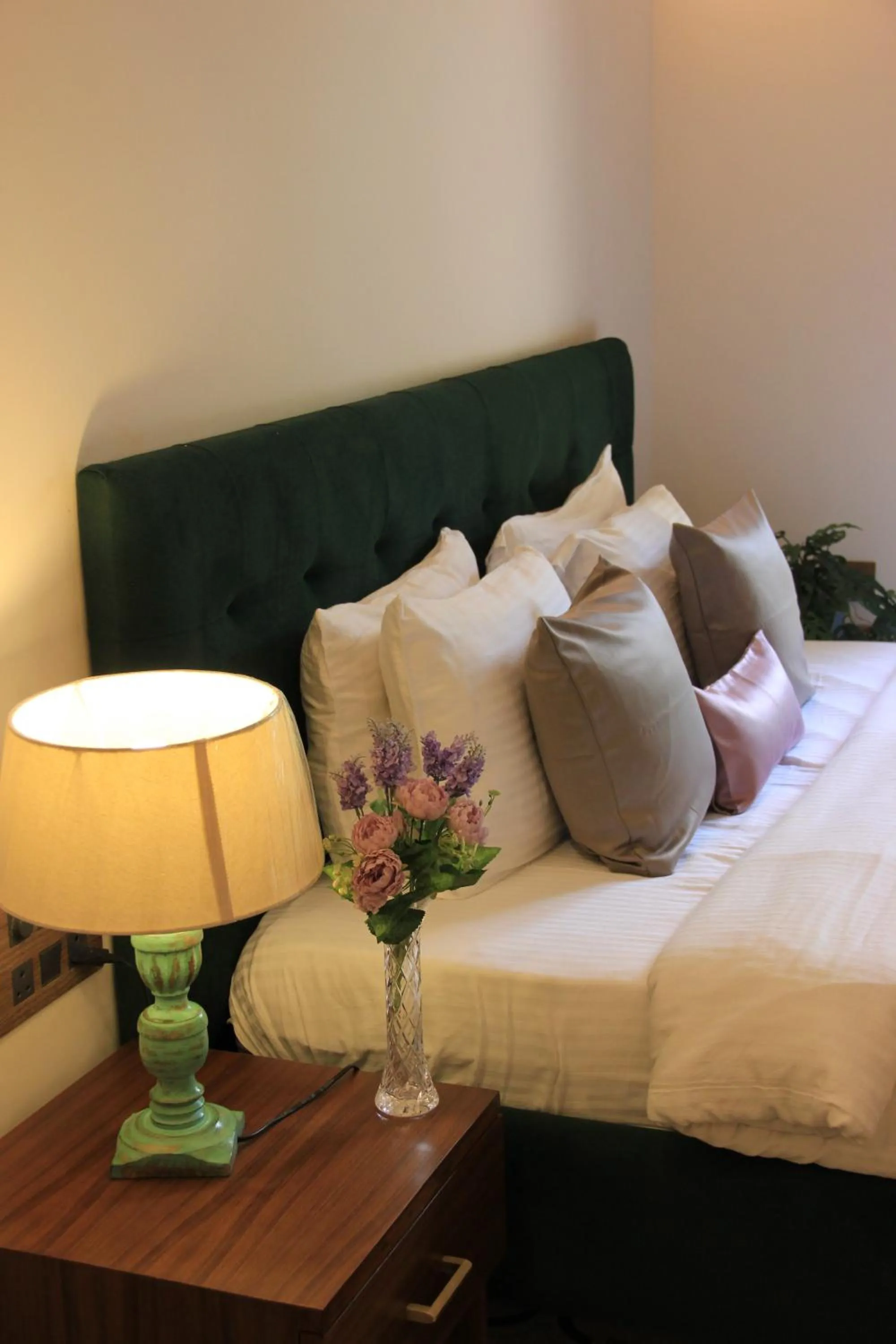 Bed in White Sands Resort & Spa