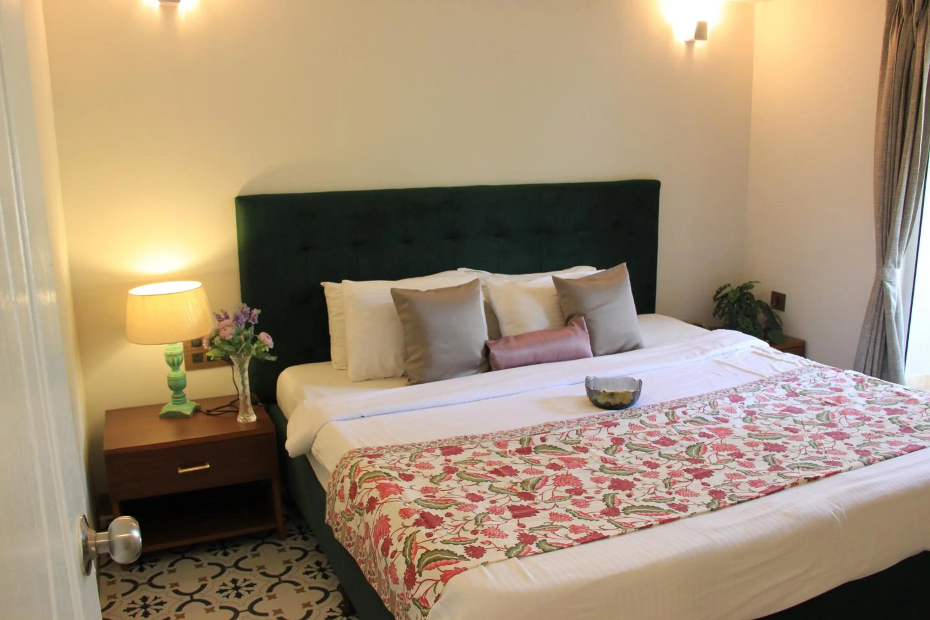 Bed in White Sands Resort & Spa